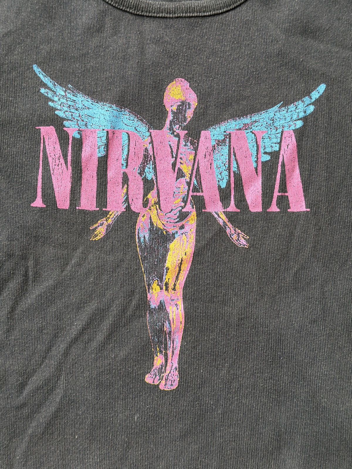 Japanese Brand × Nirvana NIRVANA Y2K AVANT GARDE CROPPED TOP Size S / US 4 / IT 40 - 3 Thumbnail