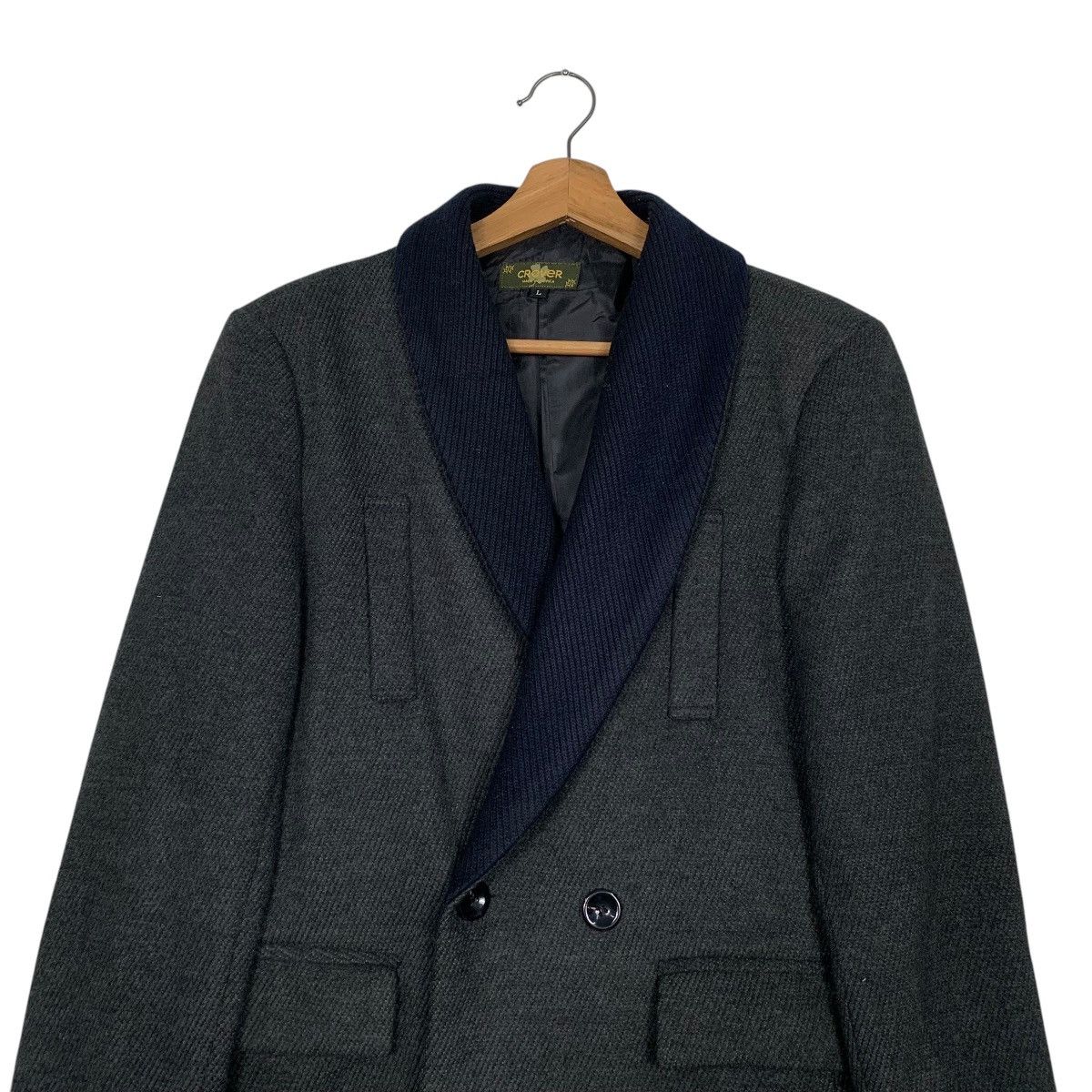 Japanese Brand Crover Double Breasted Casual Jacket Size US M / EU 48-50 / 2 - 2 Thumbnail