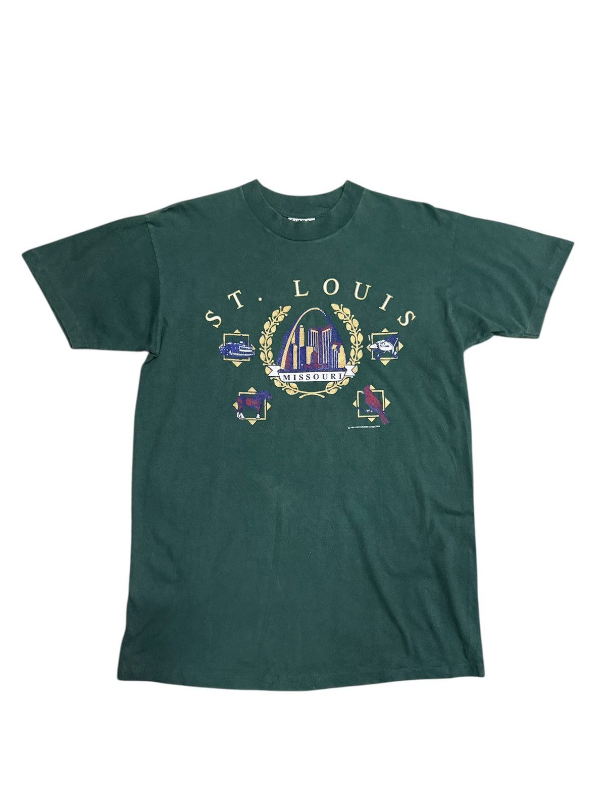 Vintage ST.LOUIS MISSOURI Vintage 1991s T-shirt Size US M / EU 48-50 / 2 - 5 Thumbnail