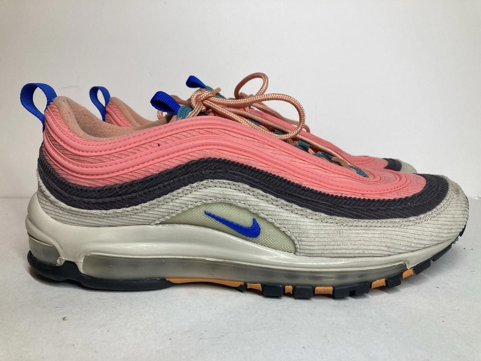 Nike Men’s Size 10 Nike Air Max 97 Corduroy Pack Pink 2019 Size US 10 / EU 43 - 4 Thumbnail