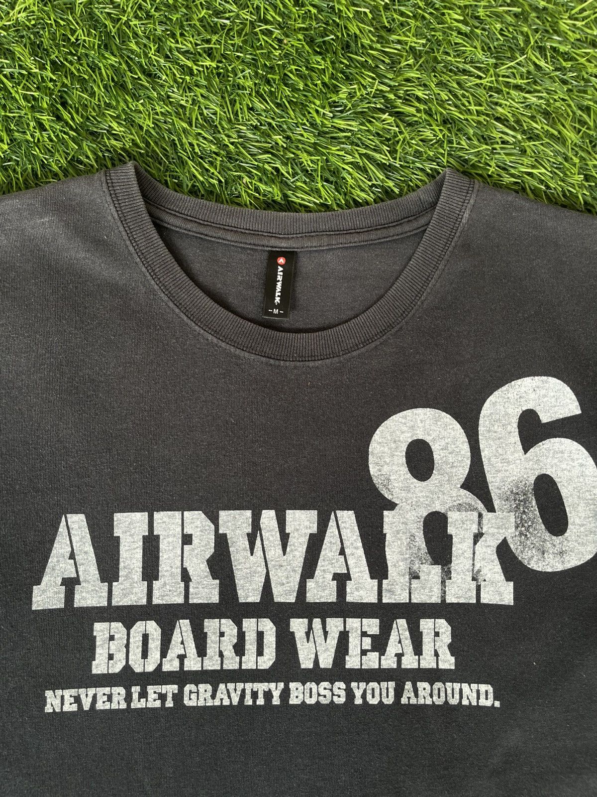 Airwalk Vintage 90s🔥AIRWALK🔥BoardWear Humor Faded Tee Size US M / EU 48-50 / 2 - 12 Thumbnail