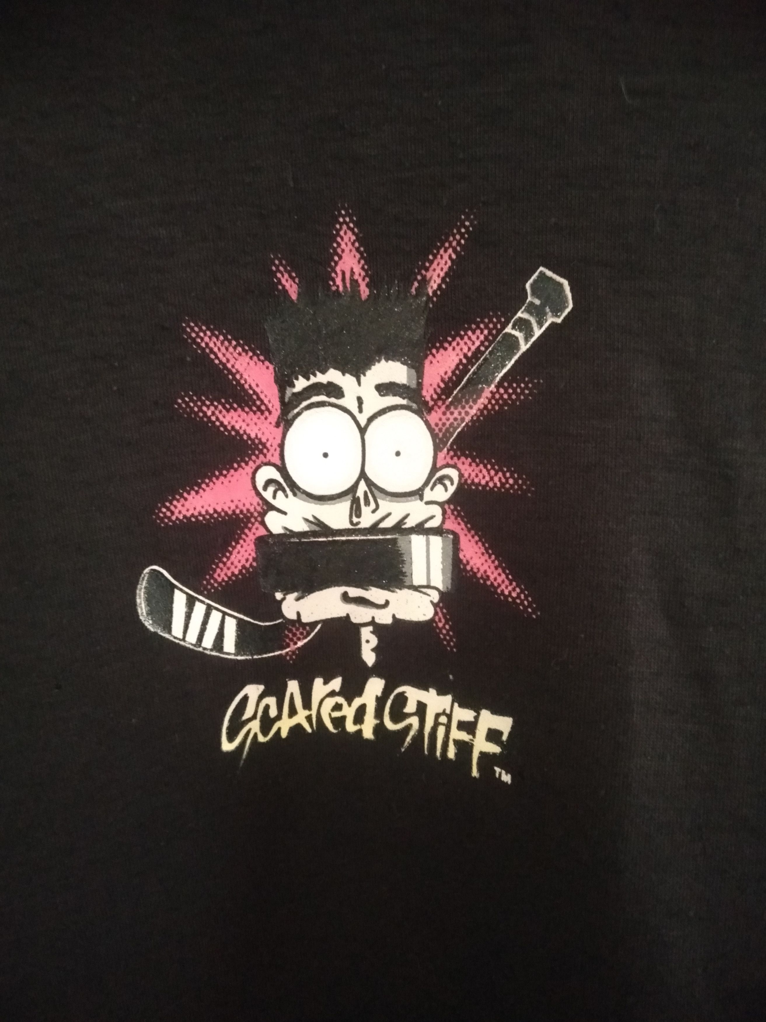 Cartoon Network × Vintage Vintage 1995 T Shirt Scared Stiff Hoodie @1995 Size US L / EU 52-54 / 3 - 3 Thumbnail