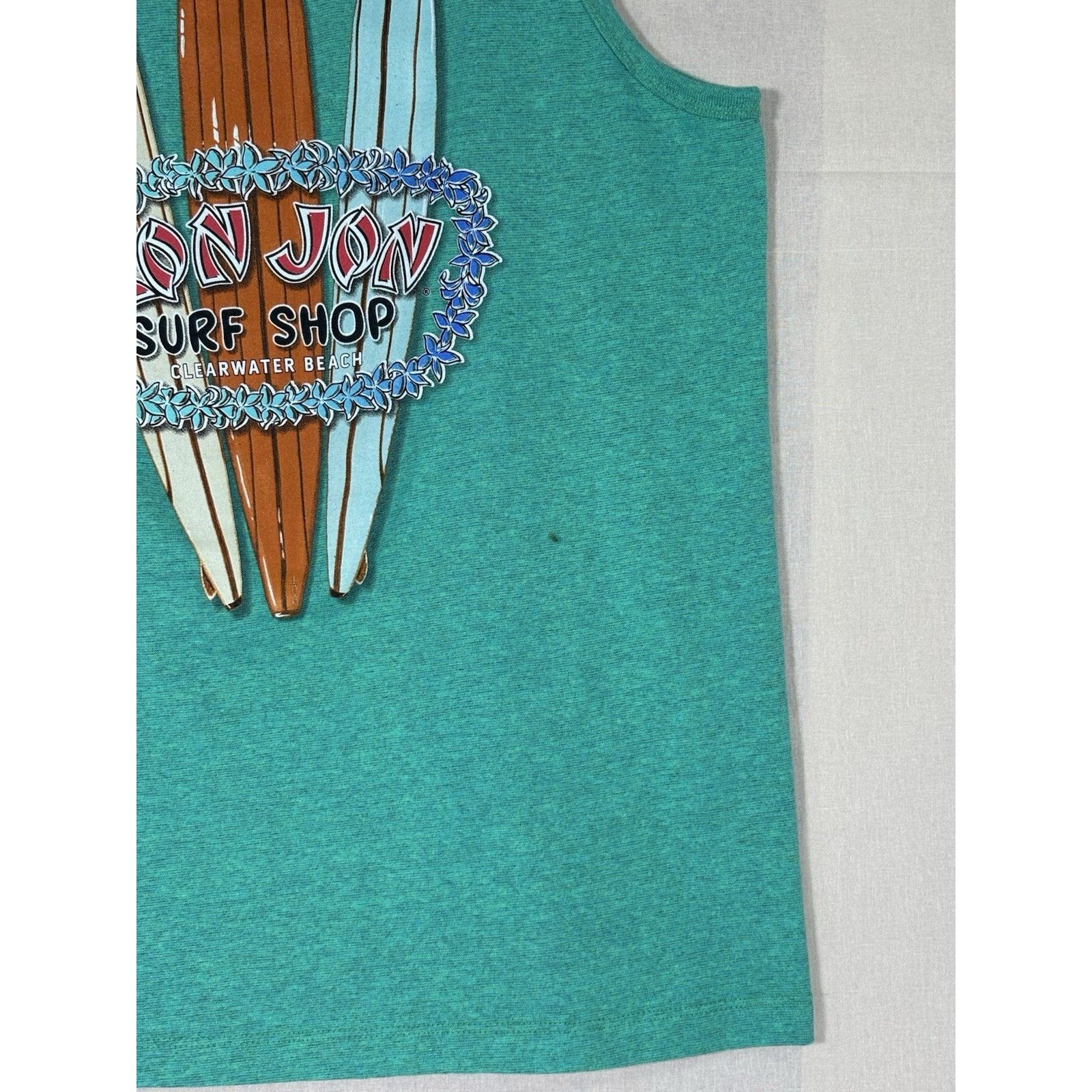 Ron Jon Surf Shop Ron Jon Surf Shop Clearwater Beach Tank Top Teal Men’s Large Size US L / EU 52-54 / 3 - 16 Thumbnail