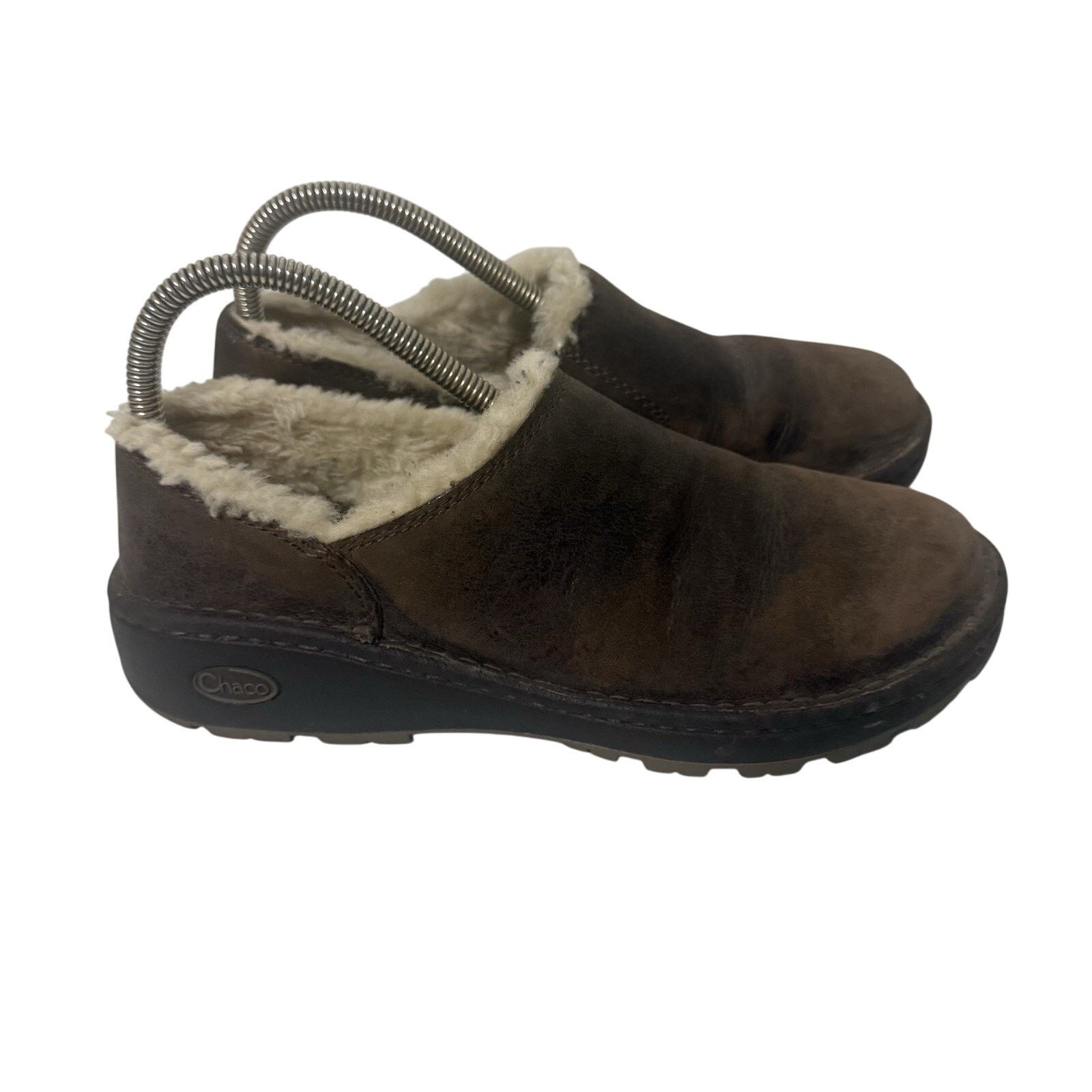 Chaco Chaco Loafers Zaagh Baa Vibram Brown Shearling Clog Gorpcore Size US 8 / IT 38 - 1 Thumbnail