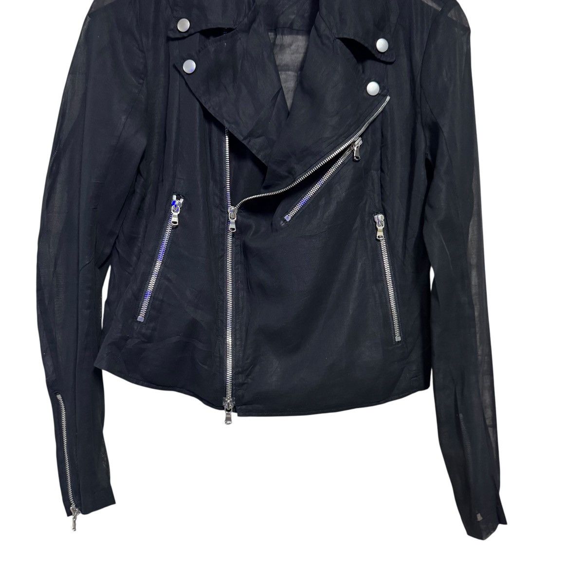 Bajra Bajra Cropped Jacket Transparent Julius Rickowens Size L / US 10 / IT 46 - 5 Thumbnail