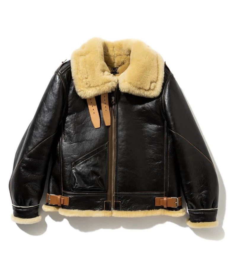 The Real McCoys Size40 MFG. CO. TYPE B-3 Fur Lined Flight J