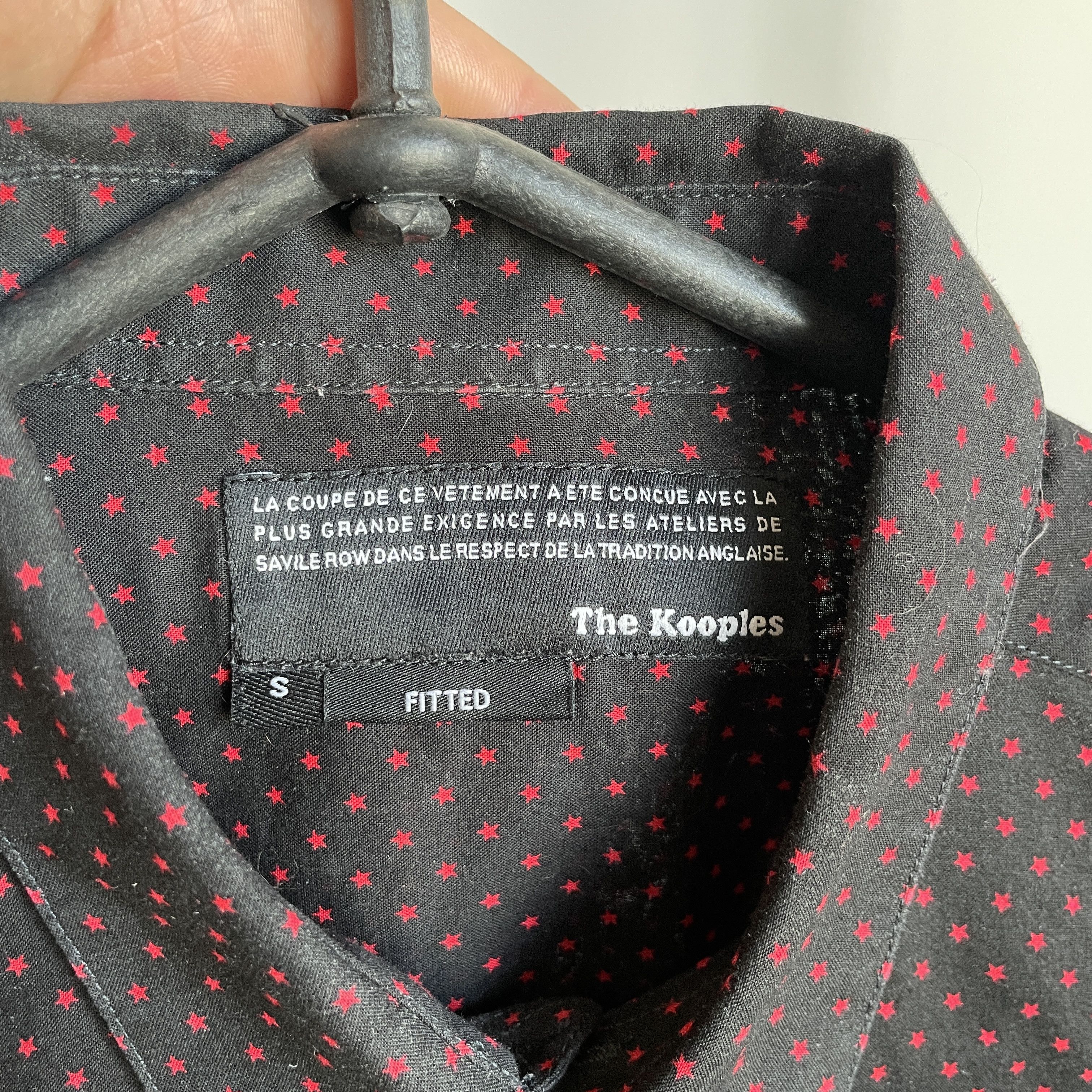 The Kooples The Kooples Stars Pattern Fitted Shirt Size S Size US S / EU 44-46 / 1 - 7 Thumbnail
