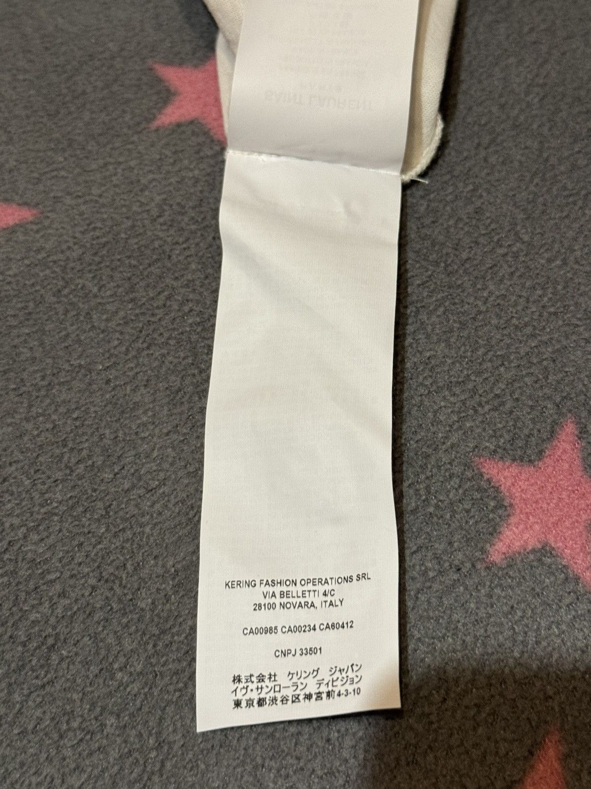 Saint Laurent Paris Saint Laurent Tout Terriblement Size US S / EU 44-46 / 1 - 6 Thumbnail