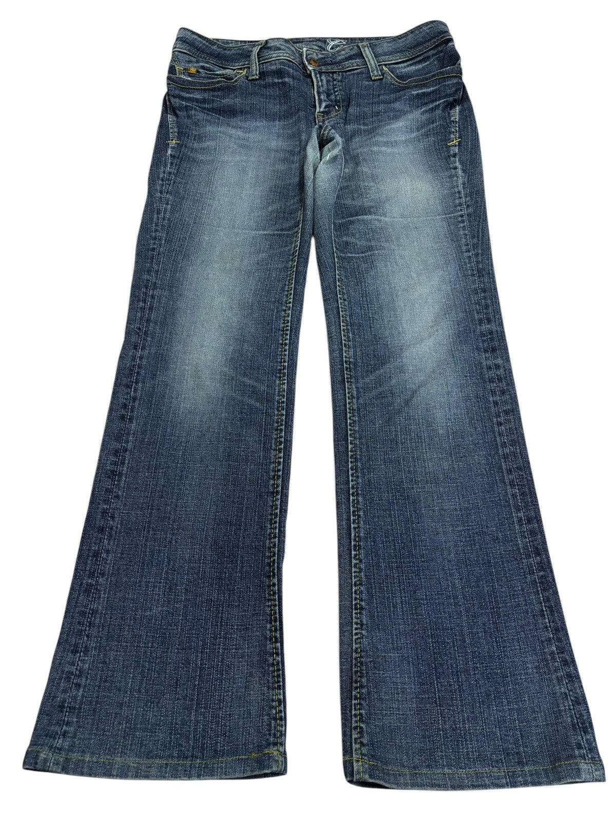 Japanese Brand × Vintage Vintage Georgia Love Faded Bootcut Jeans Size 33" - 1 Thumbnail