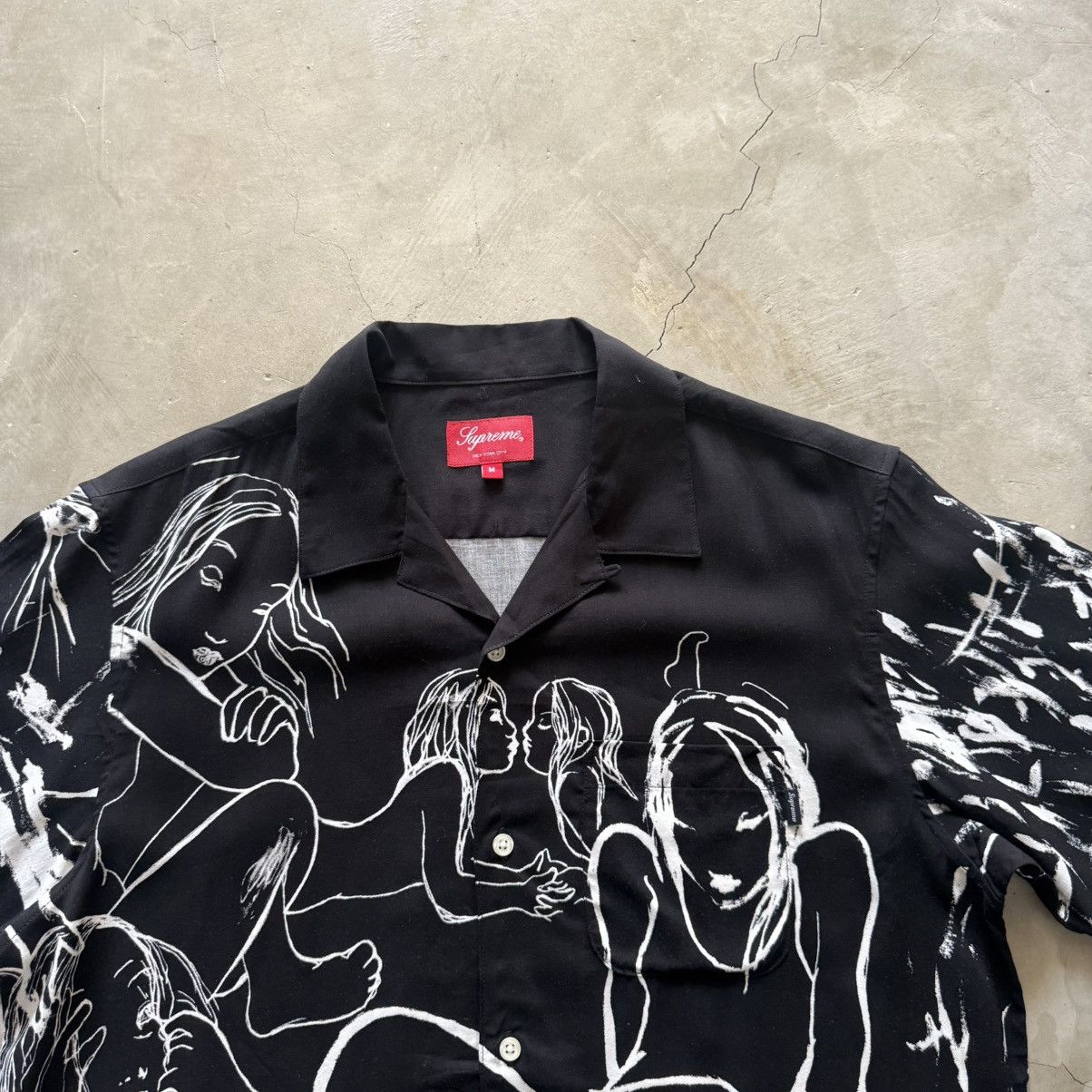 Supreme Supreme Rita Ackermann "Heroine" FW19 Button Up Shirt Size US M / EU 48-50 / 2 - 3 Thumbnail