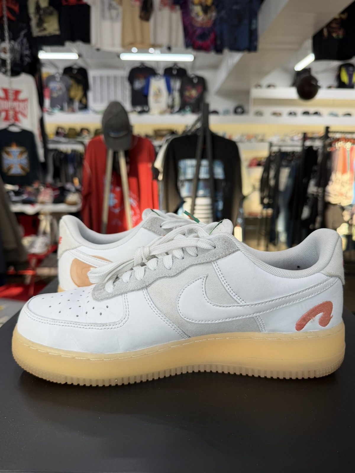 Nike Nike Air Force 1 Low Mayumi Yamase White Size 9 (2021) Size US 9 / EU 42 - 4 Thumbnail