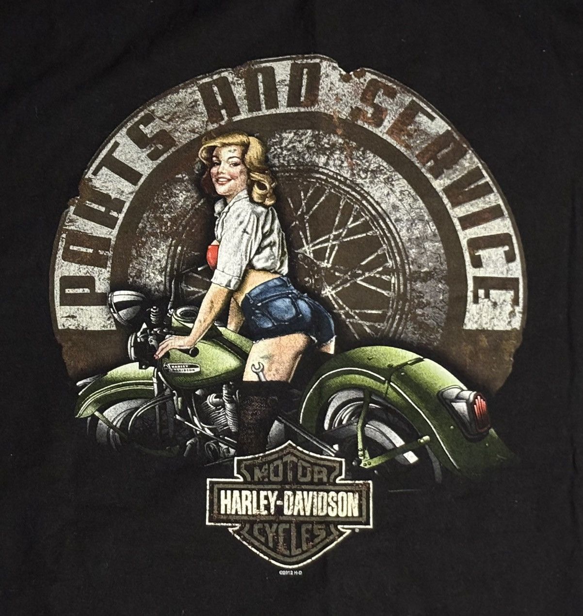 Harley Davidson Harley Davidson “Parts & Services” Wausau, WI size 3XL Size US XXL / EU 58 / 5 - 4 Thumbnail