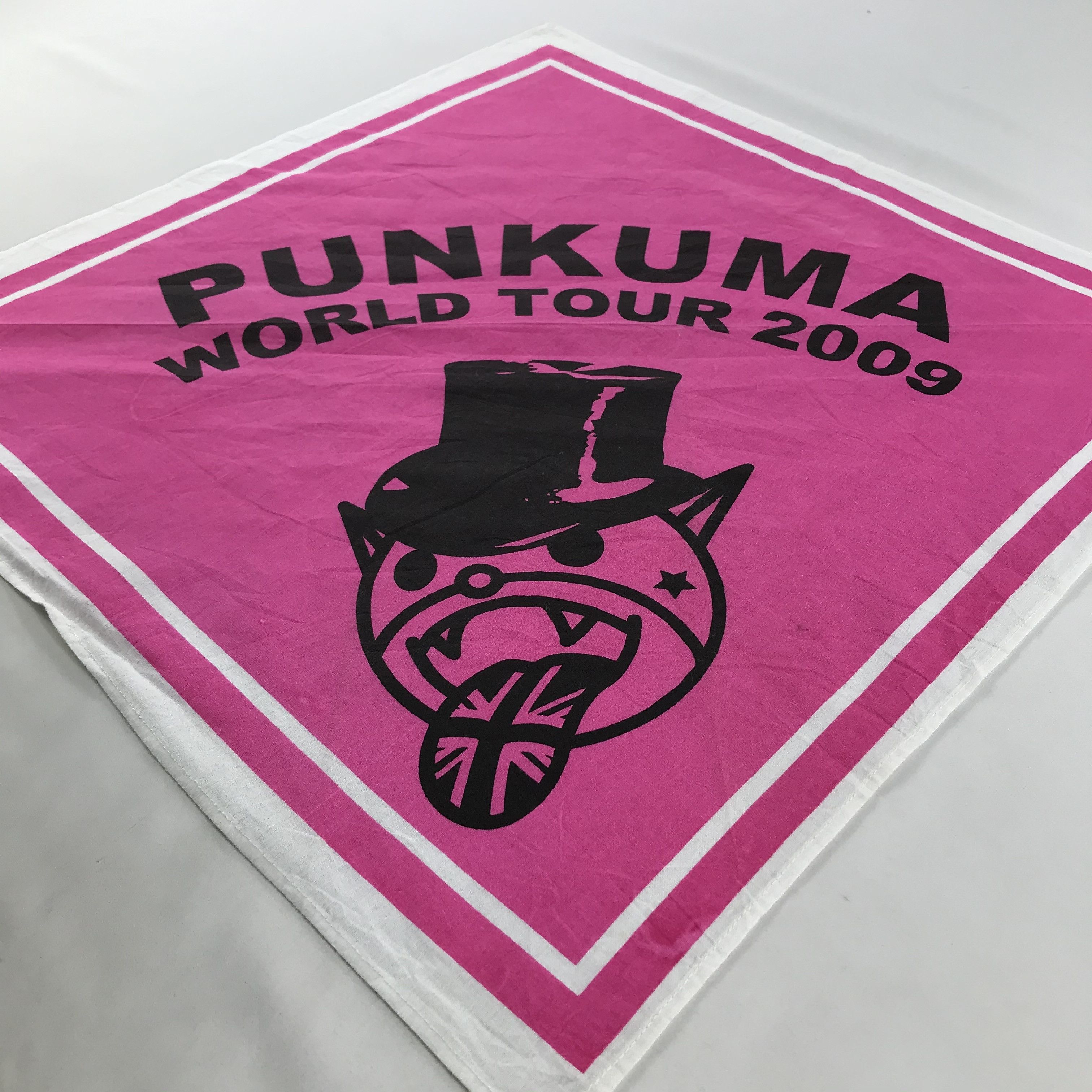 Vintage Punkuma Bandana / Handkerchief / Neckerchief - S1835 Size ONE SIZE - 2 Thumbnail