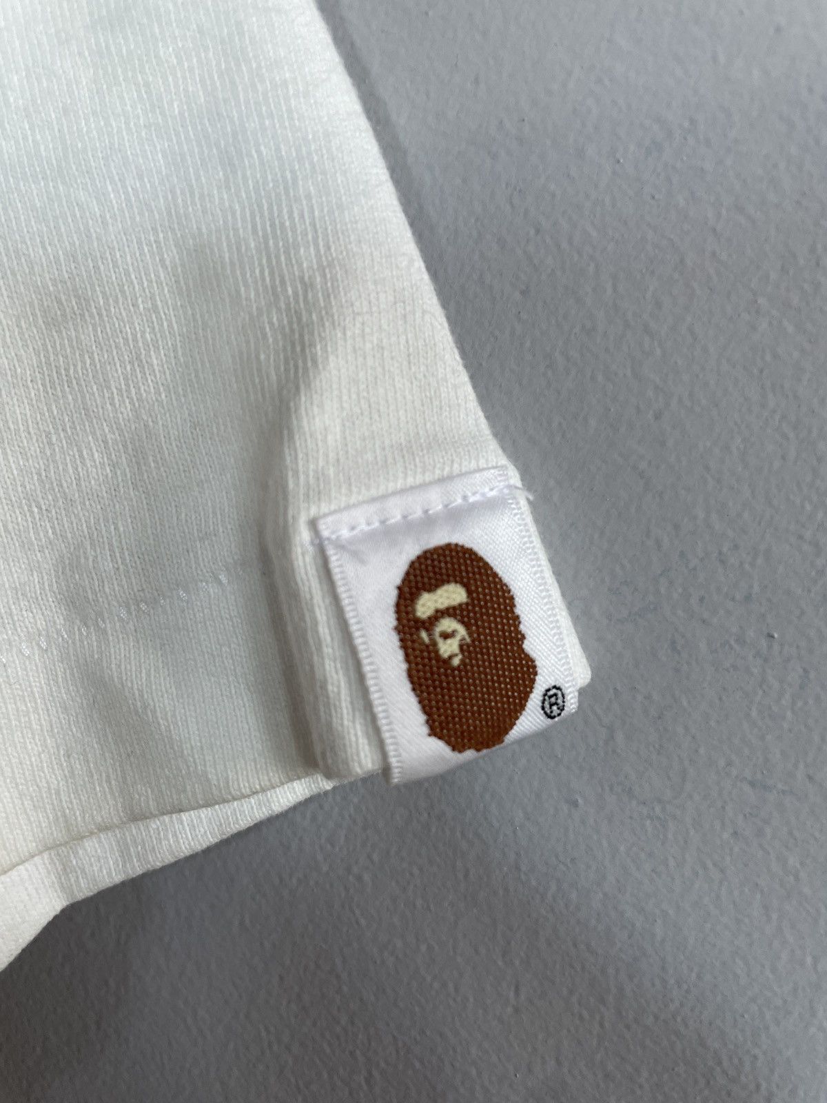 Bape Bape Ursus Bape White/Yellow Banner Logo Tee Size US L / EU 52-54 / 3 - 4 Thumbnail