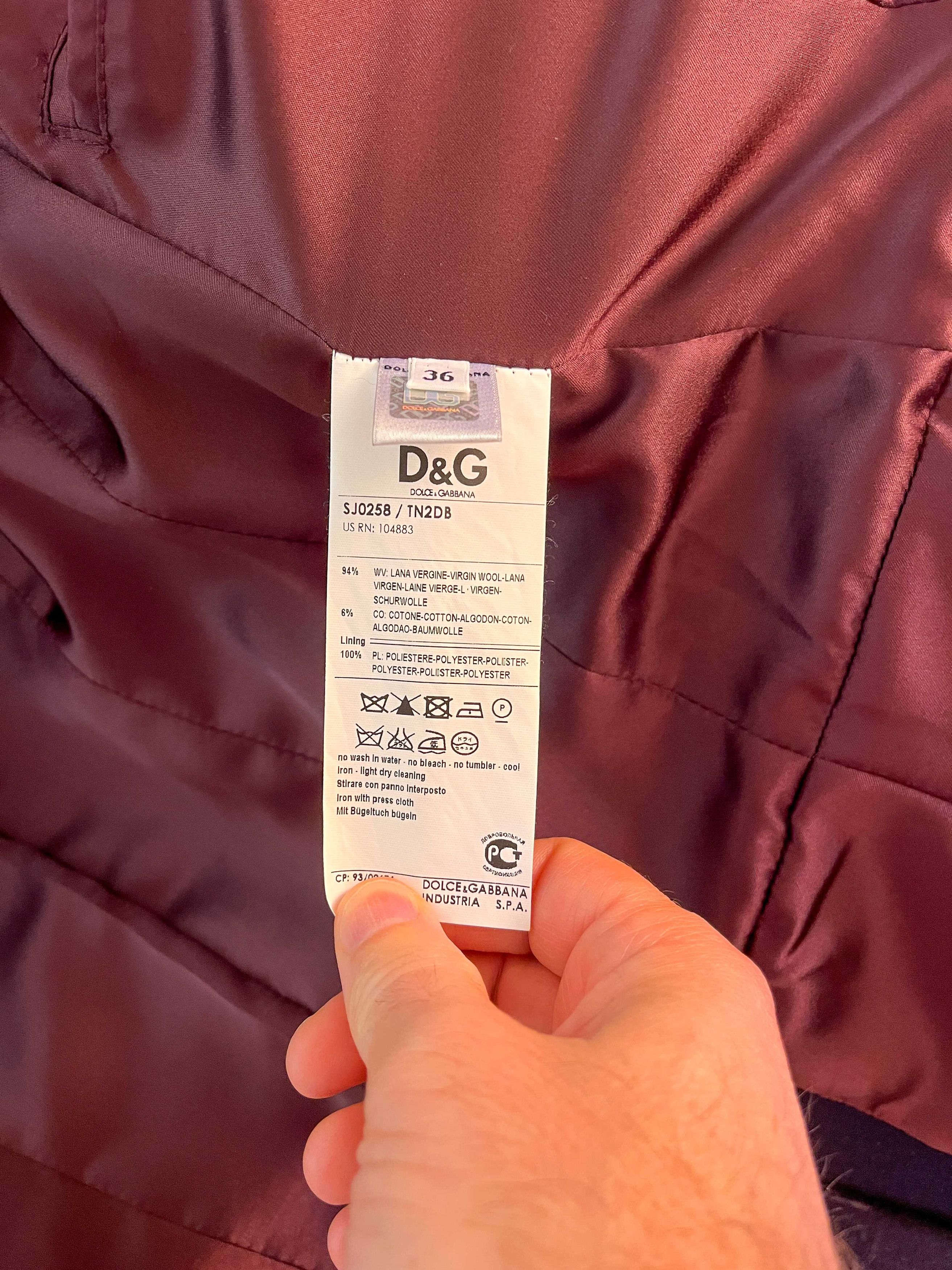 Dolce & Gabbana Military Jacket / D&G - Fall 2009 Catwalk - Size 36 ITA Size S / US 4 / IT 40 - 17 Thumbnail