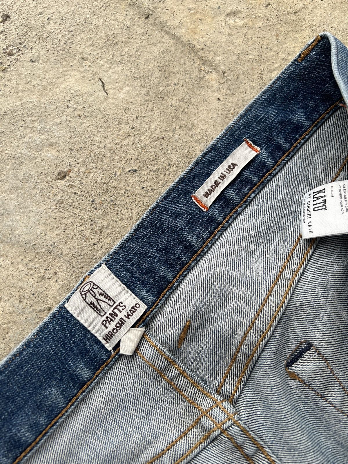 Hiroshi Kato Hiroshi Kato Selvedge Made In USA Jeans Size US 32 / EU 48 - 6 Thumbnail