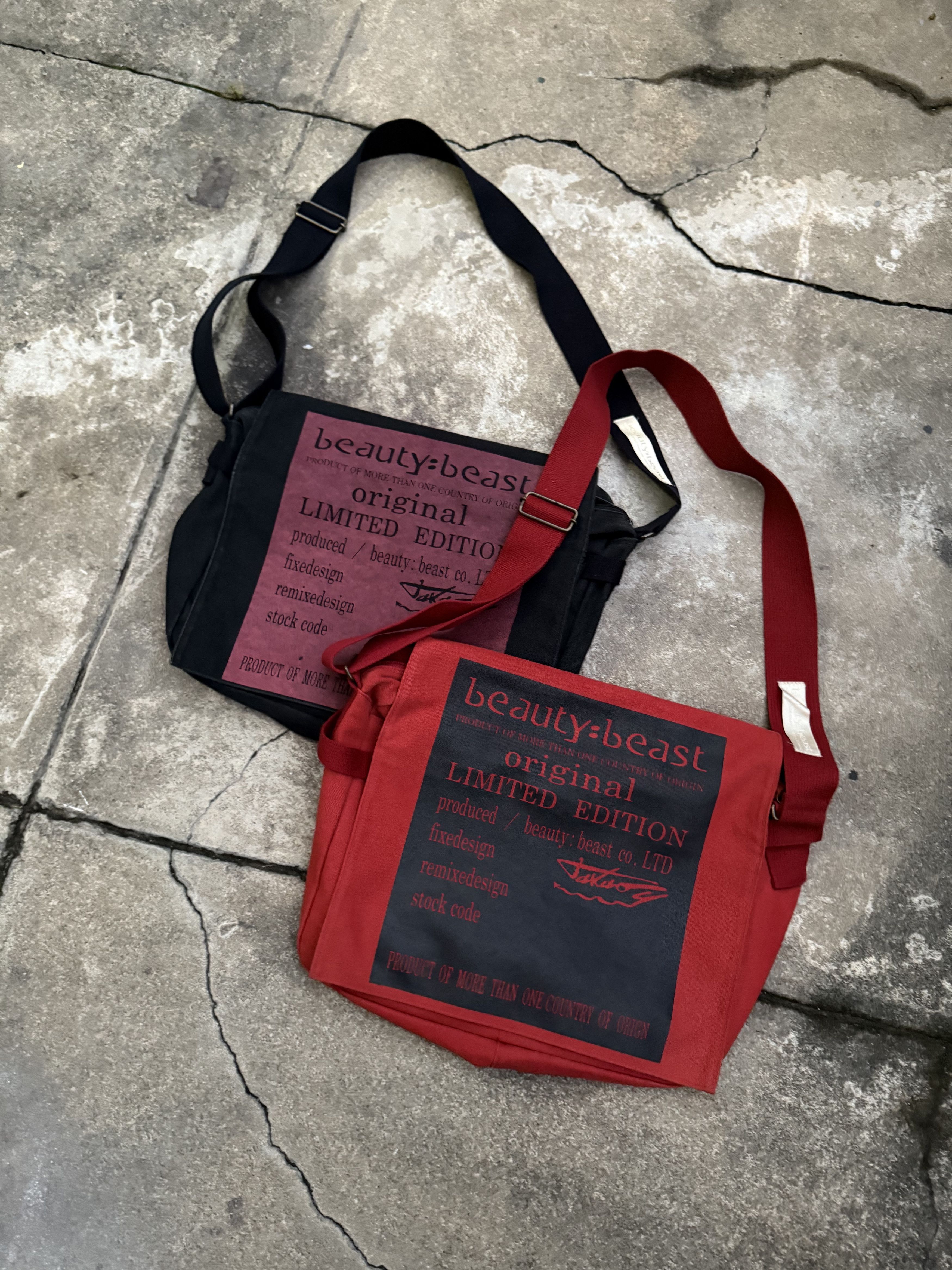 Beauty Beast Beauty:Beast "Limited Edition" Messenger / Tote Bag Size ONE SIZE - 8 Thumbnail