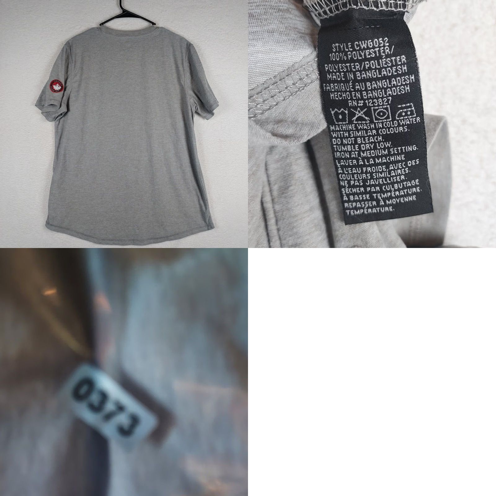 Vintage Canada Weather Gear Shirt Mens Gray Pocket Short Sleeve Crew Neck Size M Regular, Grey, Button-Up, Solid, Canada Weather Gear, Vintage No, Dept Men Size US M / EU 48-50 / 2 - 8 Thumbnail