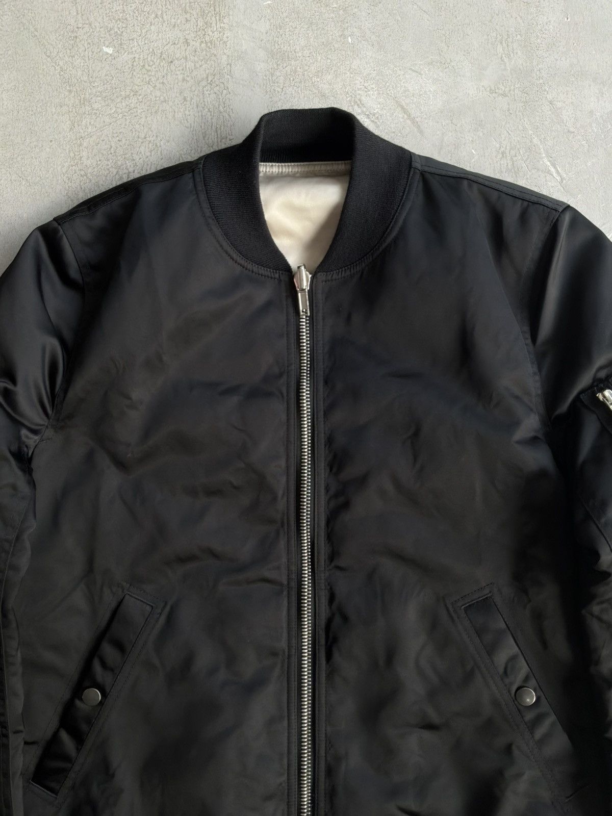 Rick Owens Rick Owens - Mainline Reversible Bomber Jacket Size US L / EU 52-54 / 3 - 5 Thumbnail