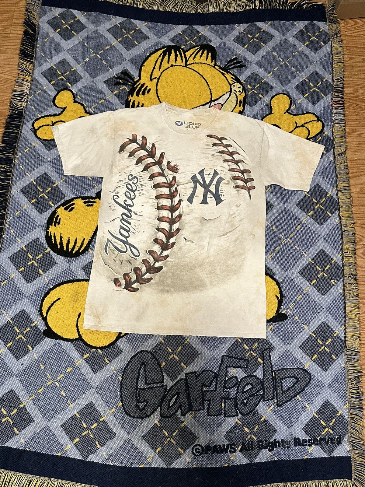 Liquid Blue Vintage 2014 New York Yankees MLB Liquid Blue T-Shirt Size US L / EU 52-54 / 3 - 1 Thumbnail