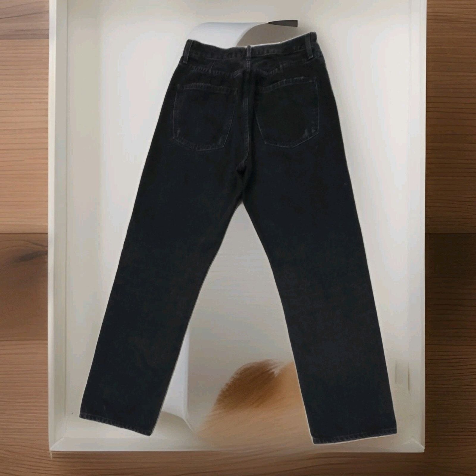 Agolde AGOLDE 90s Womens Mid Rise Loose Straight In Audio Size 27 Size 27" / US 4 / IT 40 - 7 Thumbnail