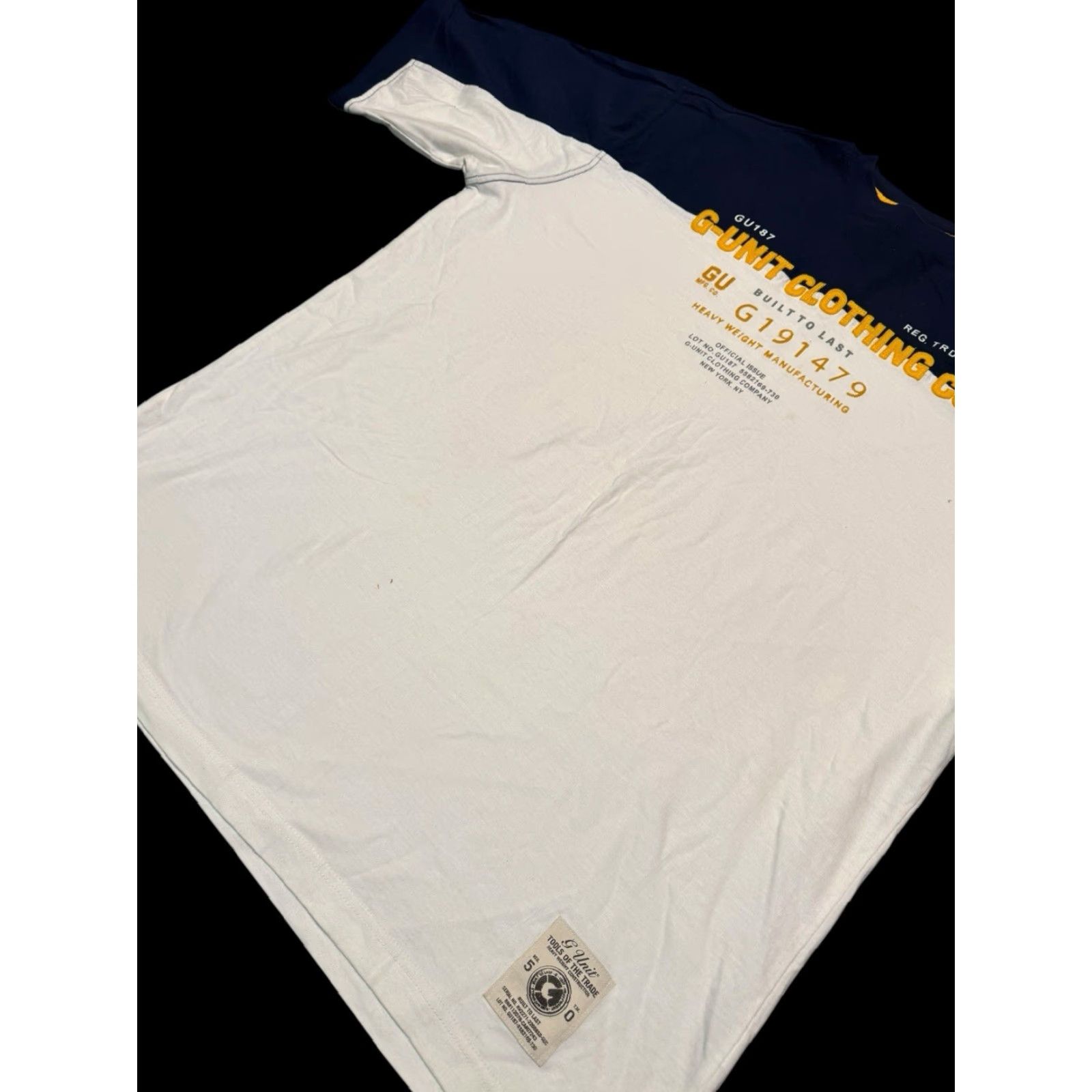 Vintage VINTAGE G-Unit Heavy Weight Shirt Mens 2XL Y2K Rap Short Sleeve Two-tone Shirt Size US XXL / EU 58 / 5 - 4 Thumbnail
