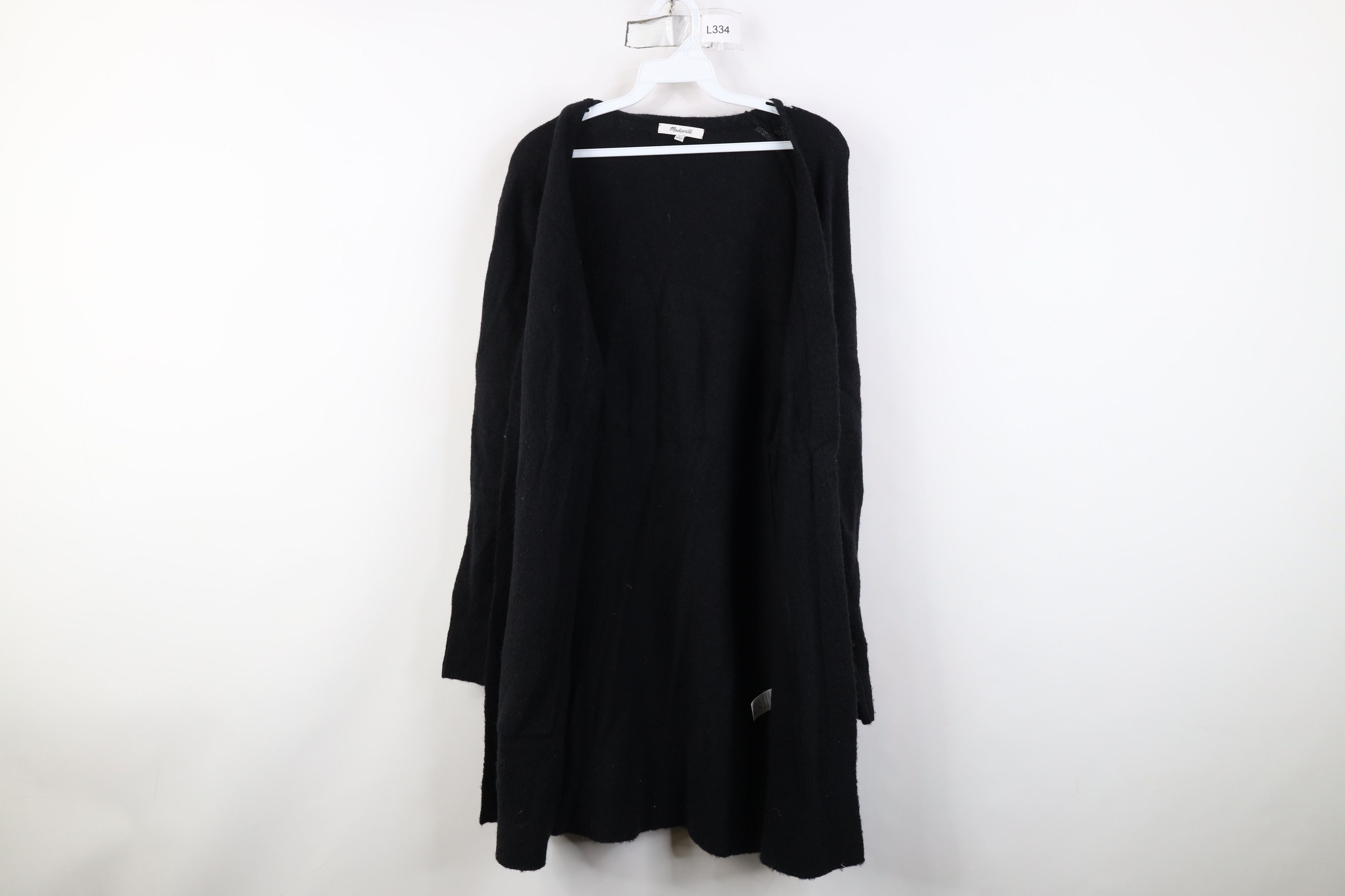 Madewell Madewell Blend Knit Kent Open Front Cardigan Sweater Black Size S / US 4 / IT 40 - 10 Thumbnail