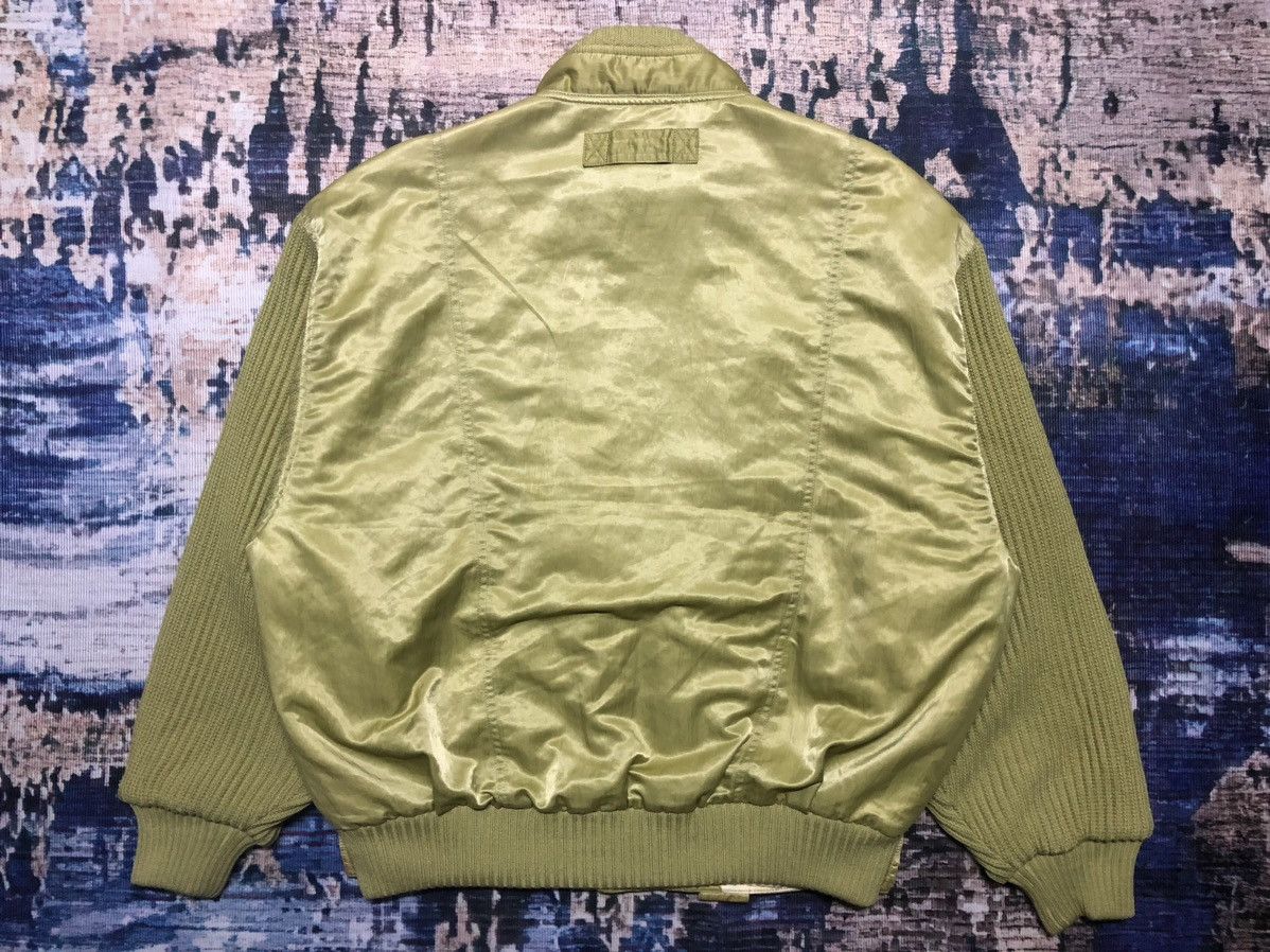 Japanese Brand Vintage Pia Sports Knited Nylon Bomber Jacket Nice Design Size US L / EU 52-54 / 3 - 2 Thumbnail