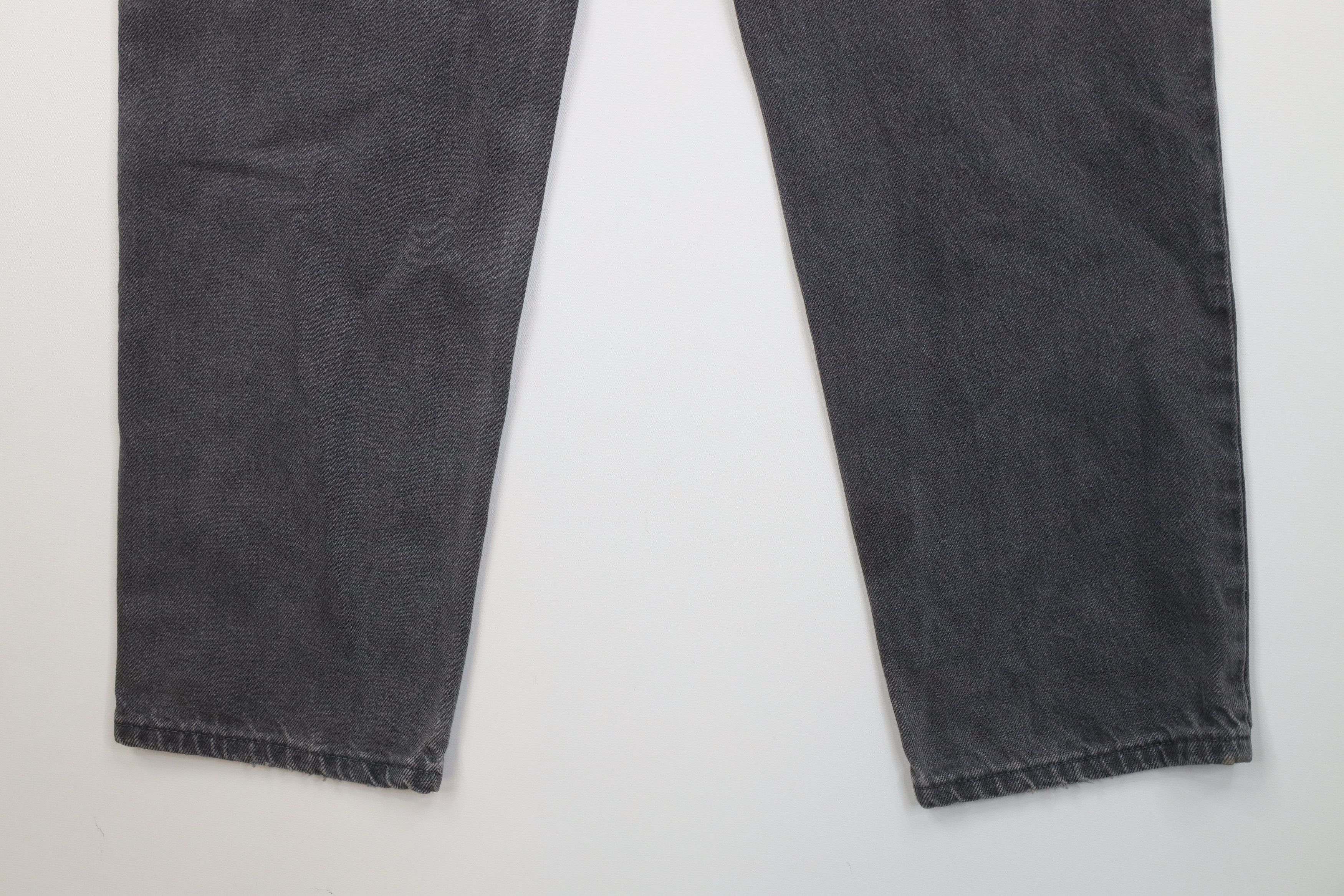 L.L. Bean Vintage 90s LL Bean Straight Leg Demin Jeans Gray Cotton USA Size US 32 / EU 48 - 14 Thumbnail
