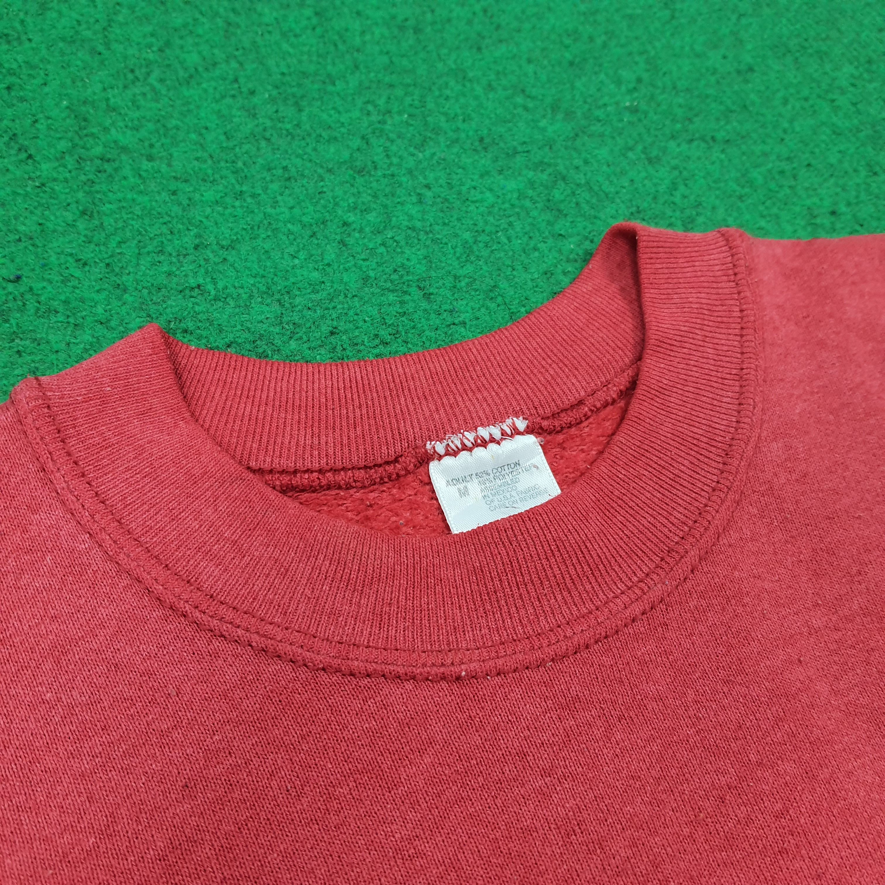 Fruit Of The Loom Vintage US Marine Corp Texas USMC Sweatshirt C278N29 Size US M / EU 48-50 / 2 - 4 Thumbnail