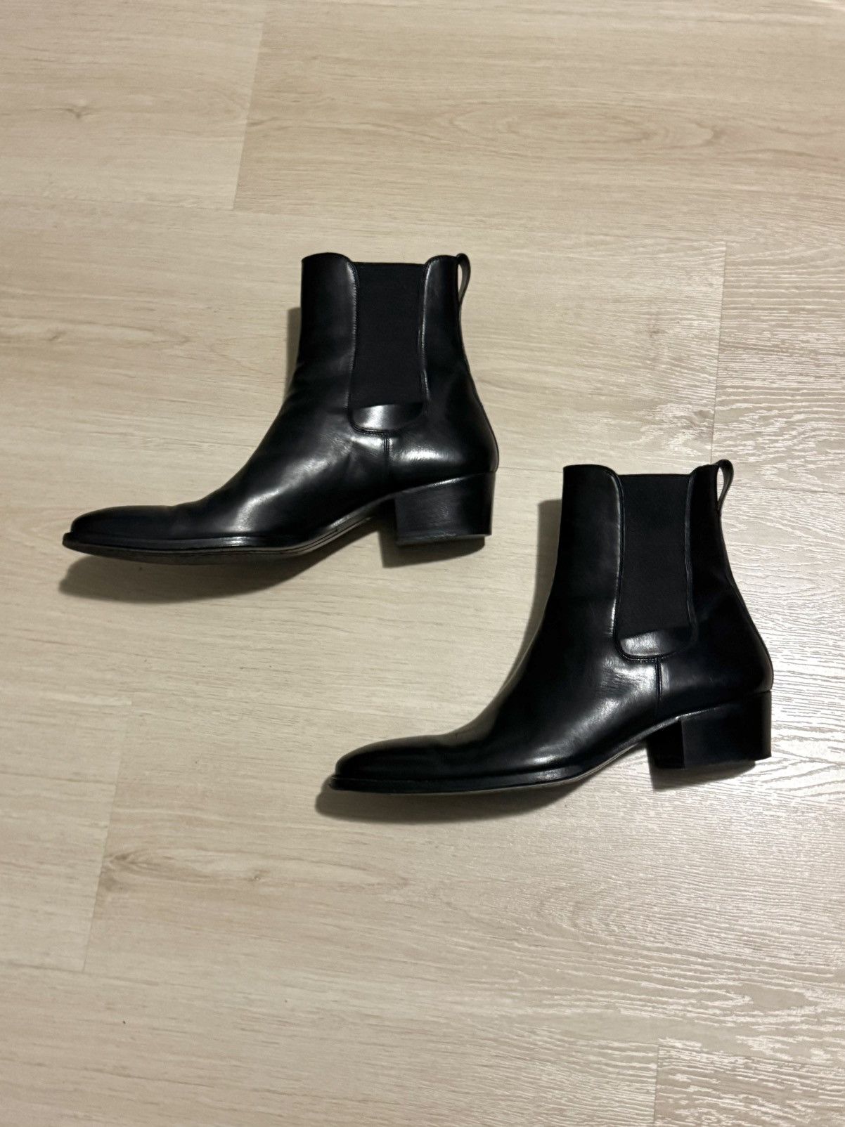 Dior Dior AW06 “These Grey Days” Cuban Heel Boots Size US 9.5 / EU 42-43 - 1 Thumbnail
