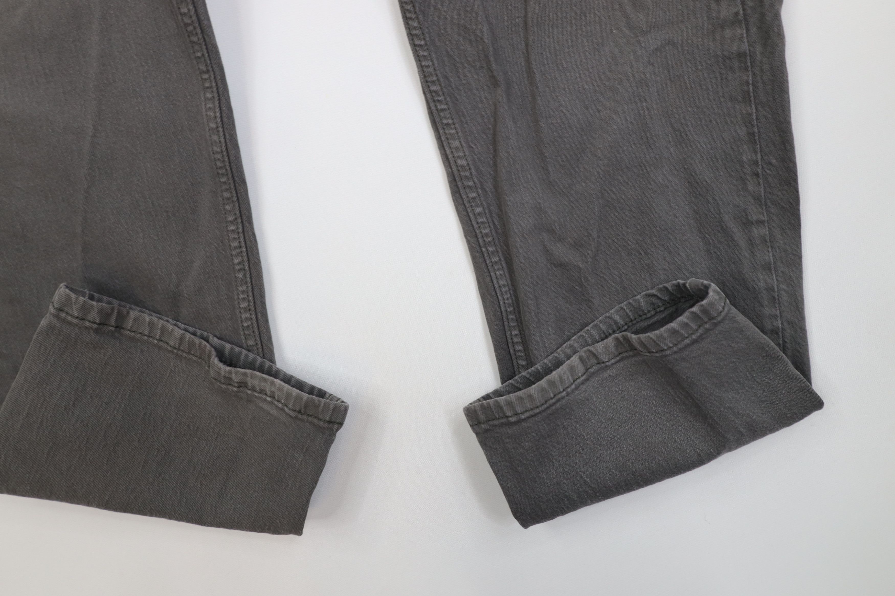 Levi's Vintage Y2K Levis 505 Regular Straight Leg Denim Jeans Gray Size US 33 - 5 Thumbnail