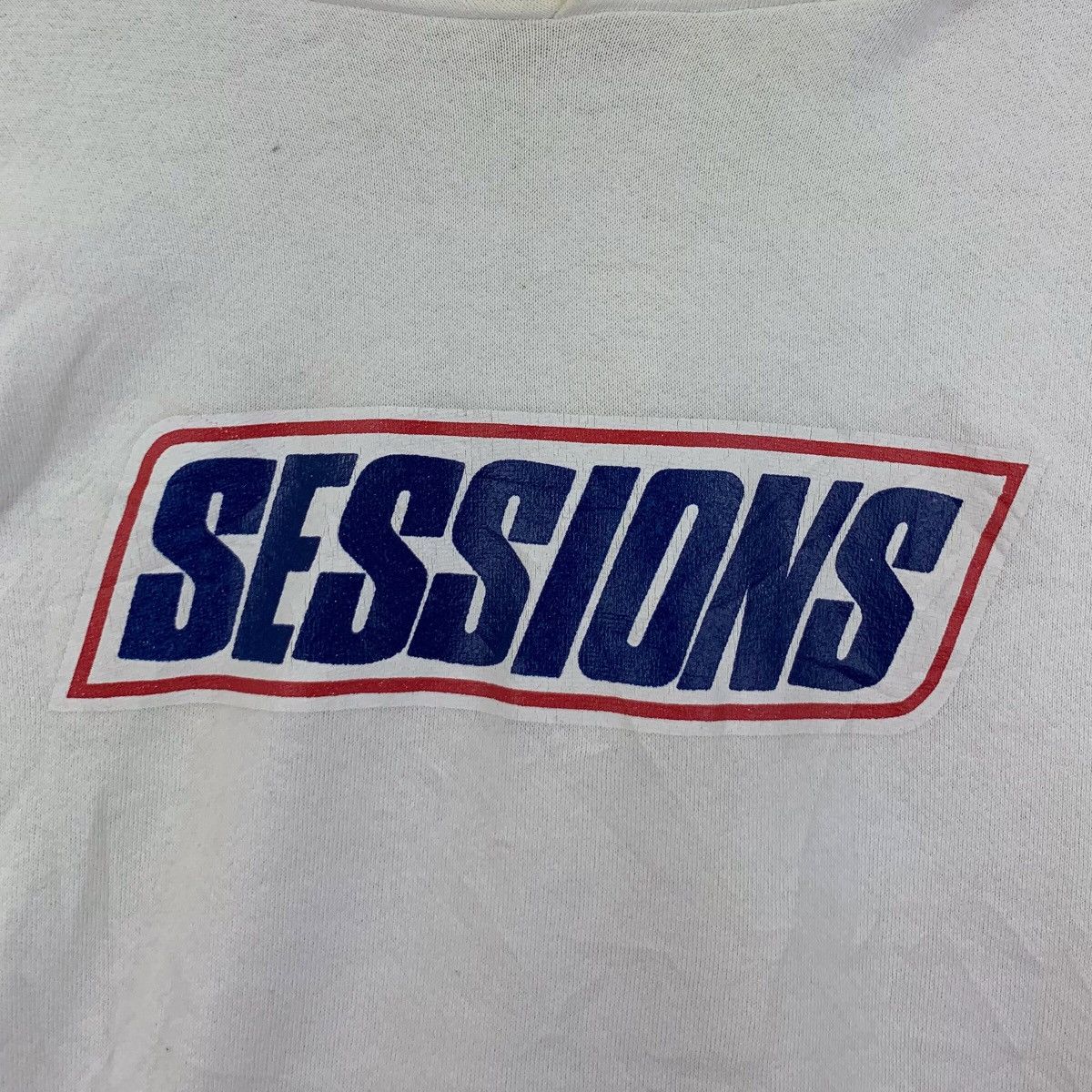 Sessions Vintage 90s SESSIONS USA Skateboard Skater Box Logo Hoodie Size US M / EU 48-50 / 2 - 3 Thumbnail