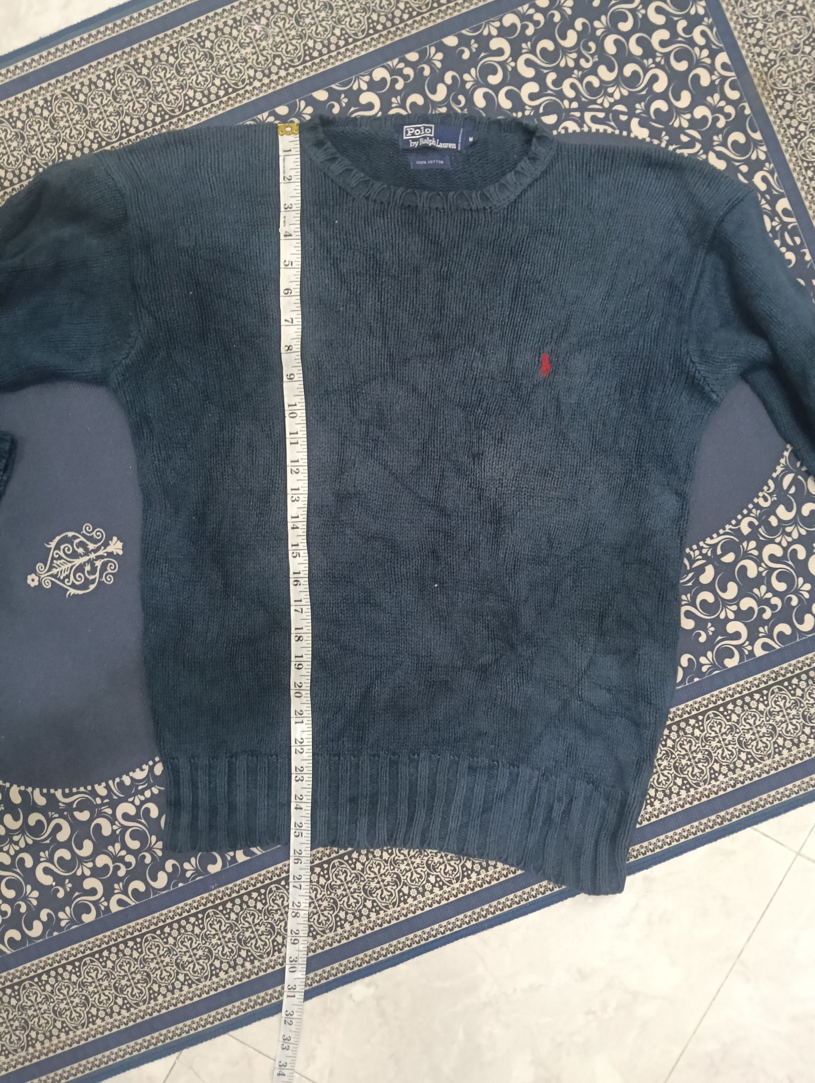 Polo Ralph Lauren Vintage Polo Crew neck Knitted Size US L / EU 52-54 / 3 - 9 Thumbnail