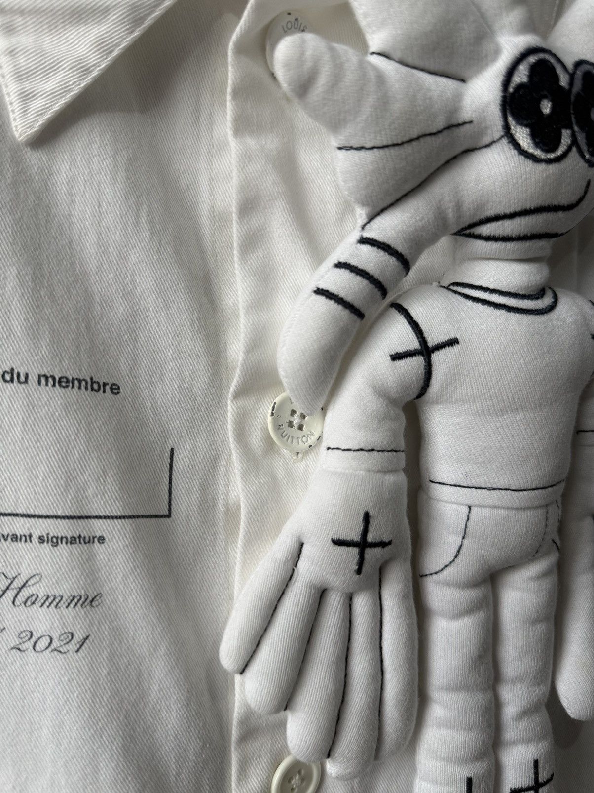 Louis Vuitton Louis Vuitton Puppet Button Shirt Size US L / EU 52-54 / 3 - 3 Thumbnail