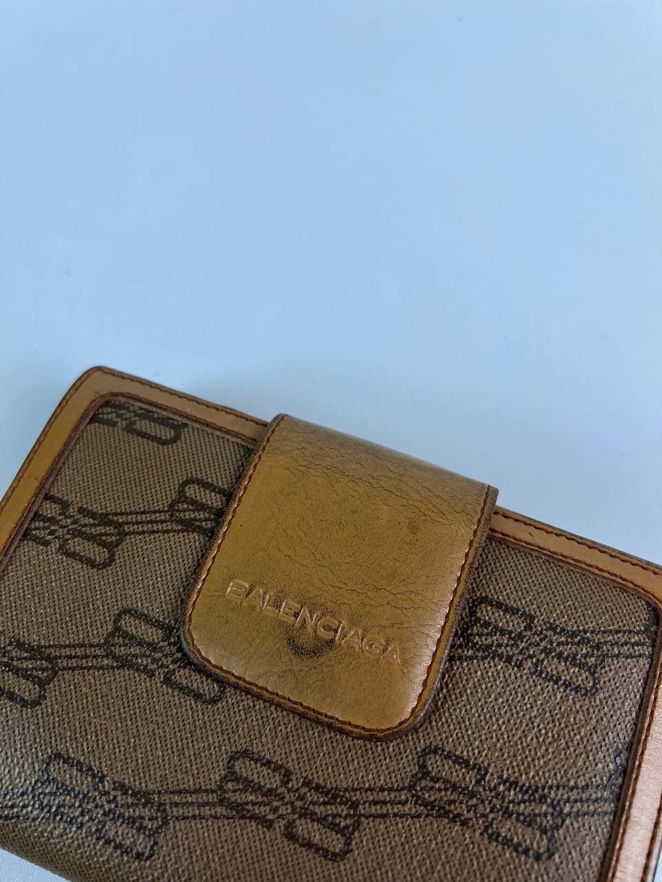Balenciaga Balenciaga monogram vintage leather wallet Size ONE SIZE - 12 Thumbnail
