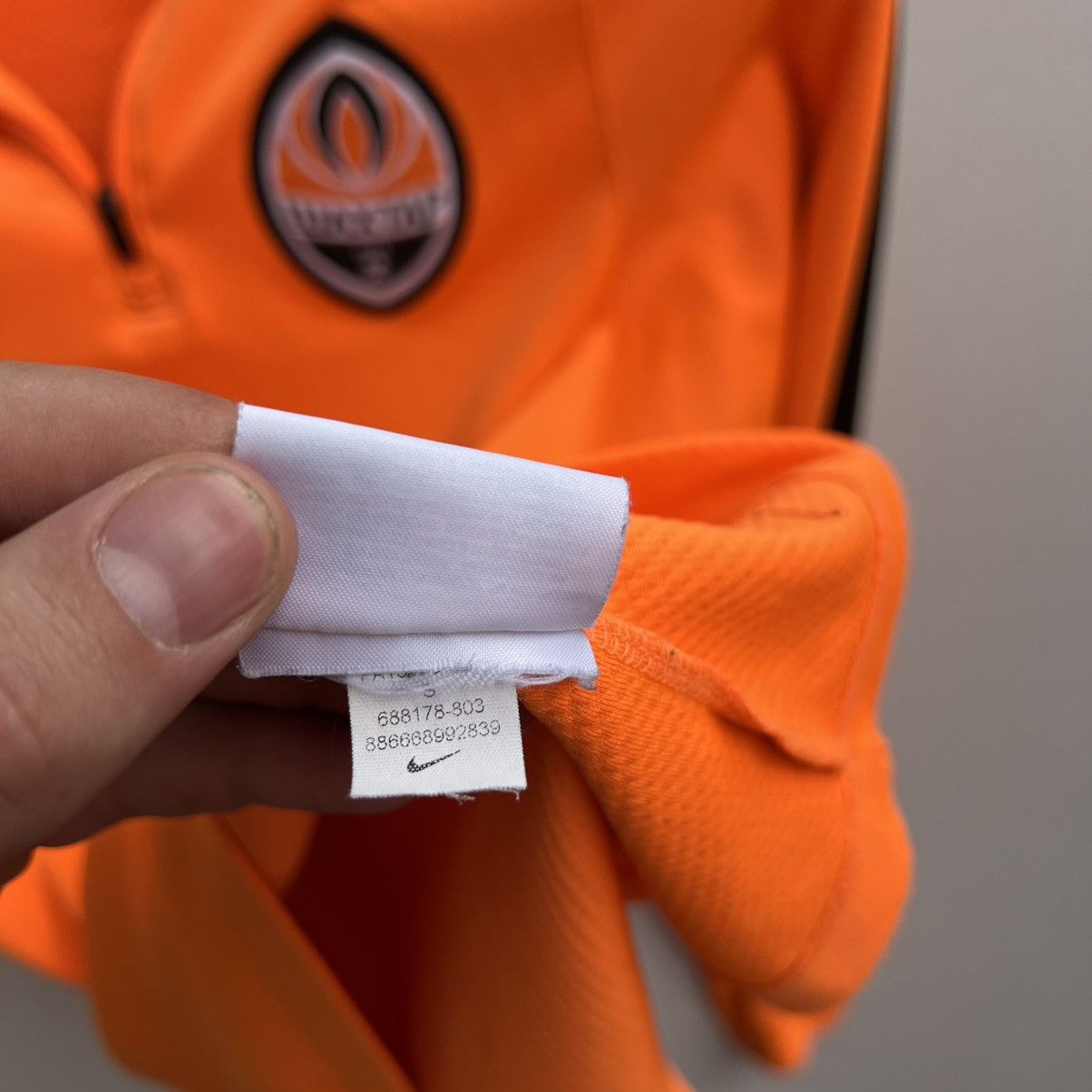 Nike SHAKHTAR DONETSK TRAINING FOOTBALL JACKET SOCCER JACKET Size US S / EU 44-46 / 1 - 11 Thumbnail