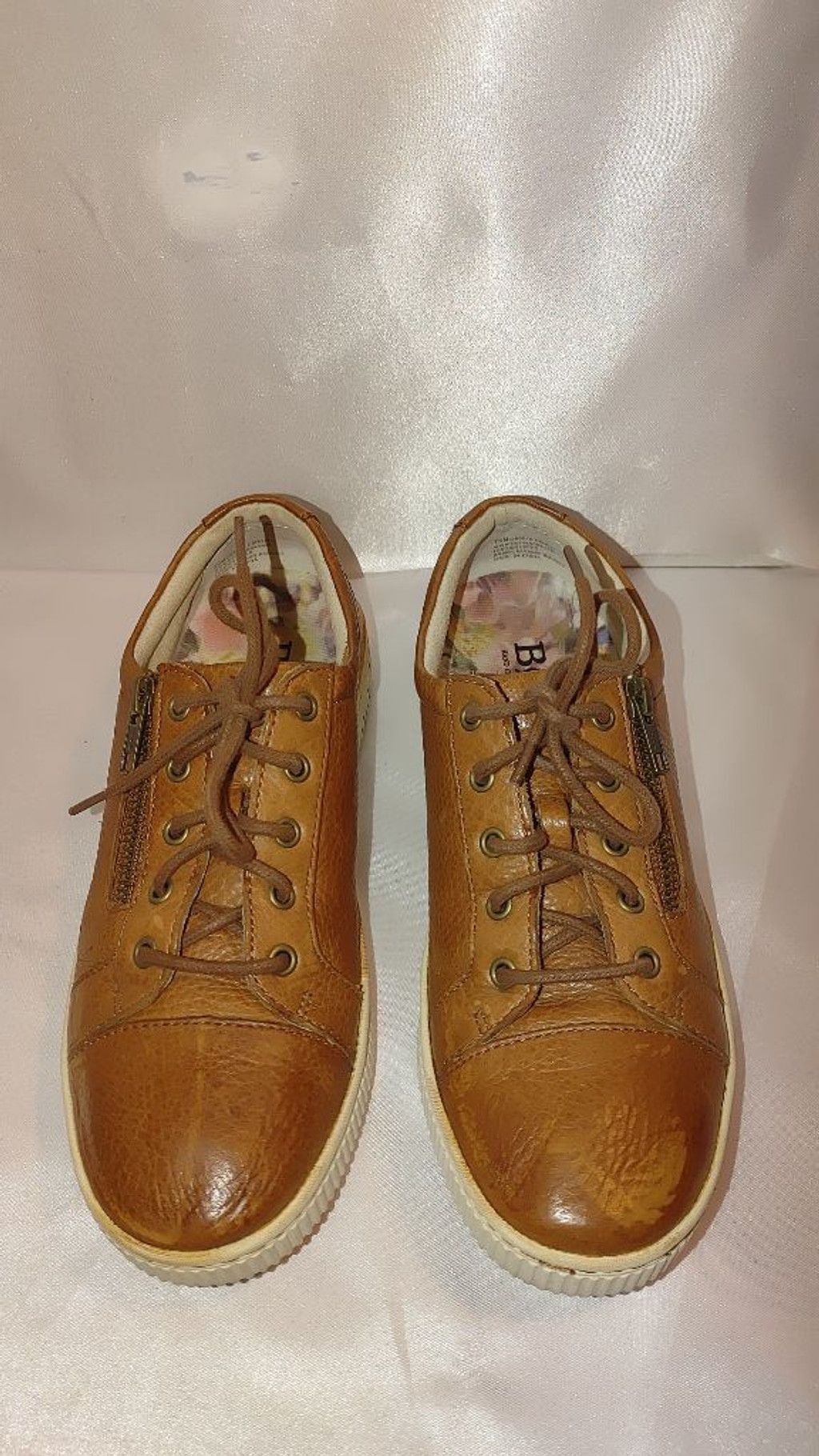 Born Born Tamara Leather Sneakers Size 7.5M Size US 7.5 / IT 37.5 - 4 Thumbnail