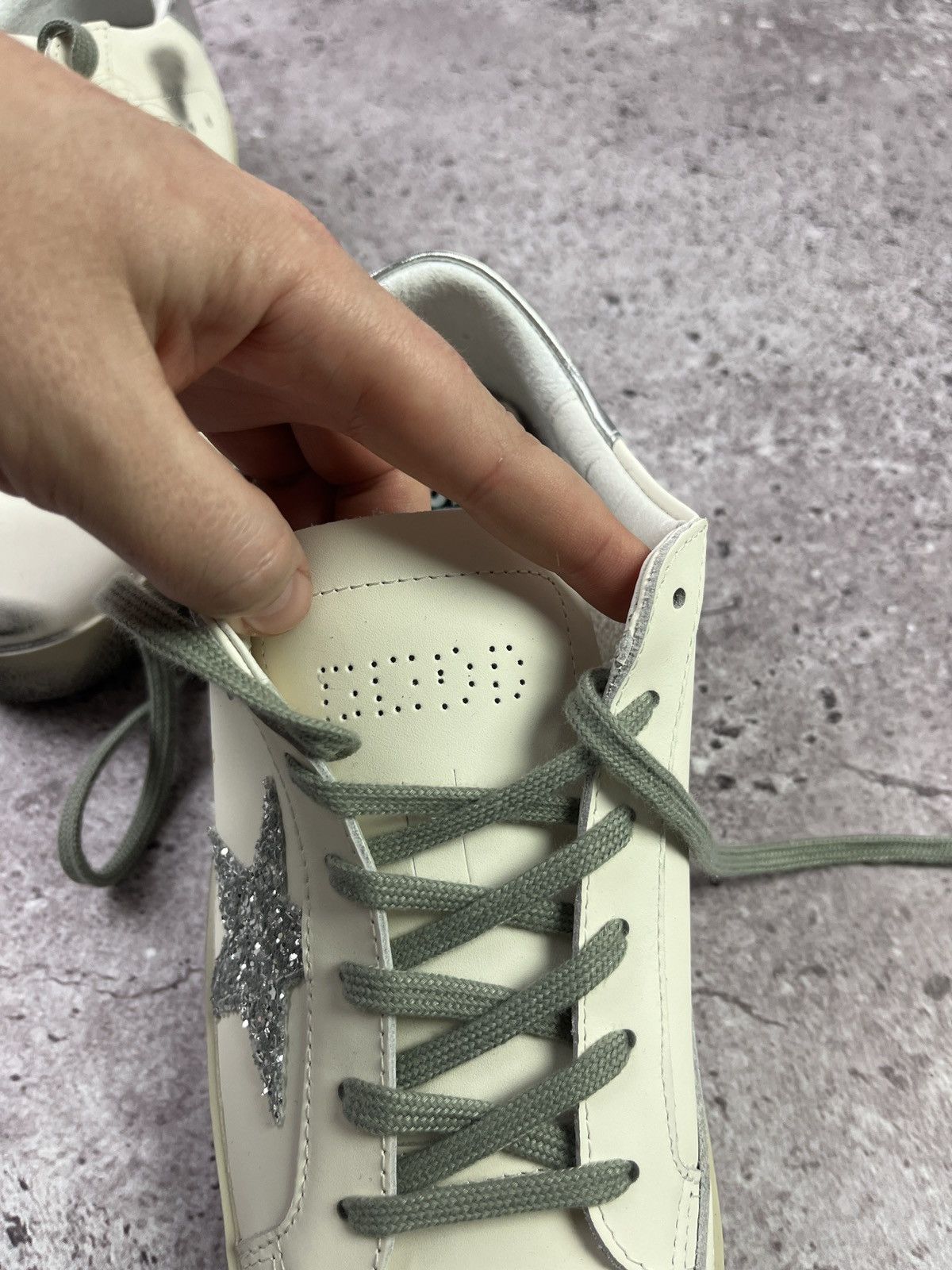 Golden Goose Superstar Leather Low Top Sneakers Size US 8 / IT 38 - 7 Thumbnail