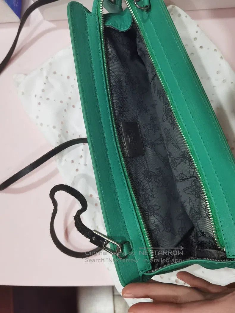 Vivienne Westwood Vivienne Westwood size os Vintage bag, mint green single sh Size ONE SIZE - 4 Thumbnail