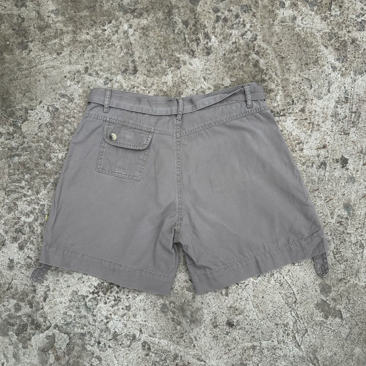 If Six Was Nine Vintage Multi Pocket Shorts Grunge Avantgarde Y2K 00/s Hype Size 27" / US 4 / IT 40 - 2 Thumbnail
