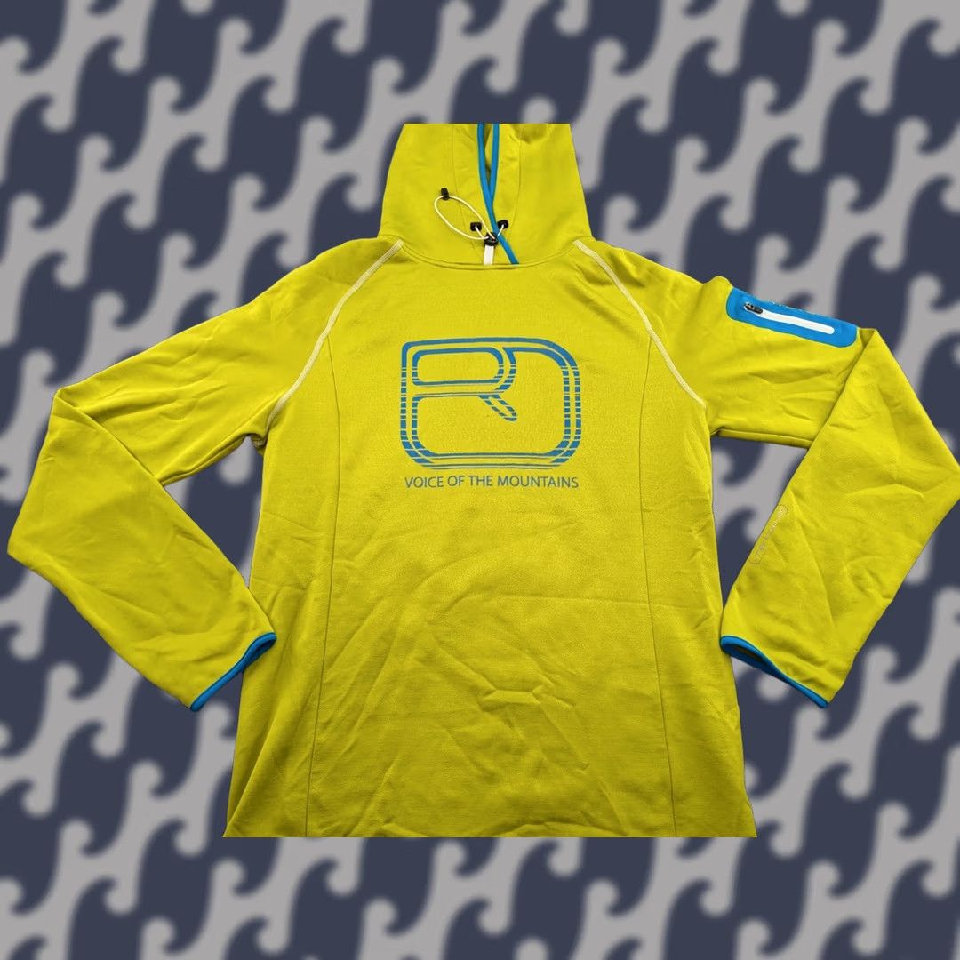 ORTOVOX Ortovox Mens Hoodie Small Yellow Jacket Merino Wool Inside Outdoor Sweatshirt Hoodie Pullover Full Zip Mens XS? Size US S / EU 44-46 / 1 - 1 Thumbnail