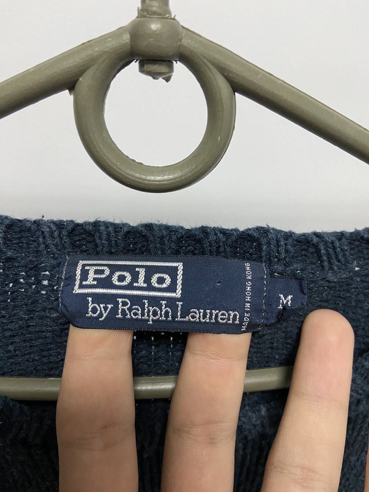 Polo Ralph Lauren × Vintage Polo Ralph Lauren sweater Knitted vintage 90s Size US M / EU 48-50 / 2 - 4 Thumbnail