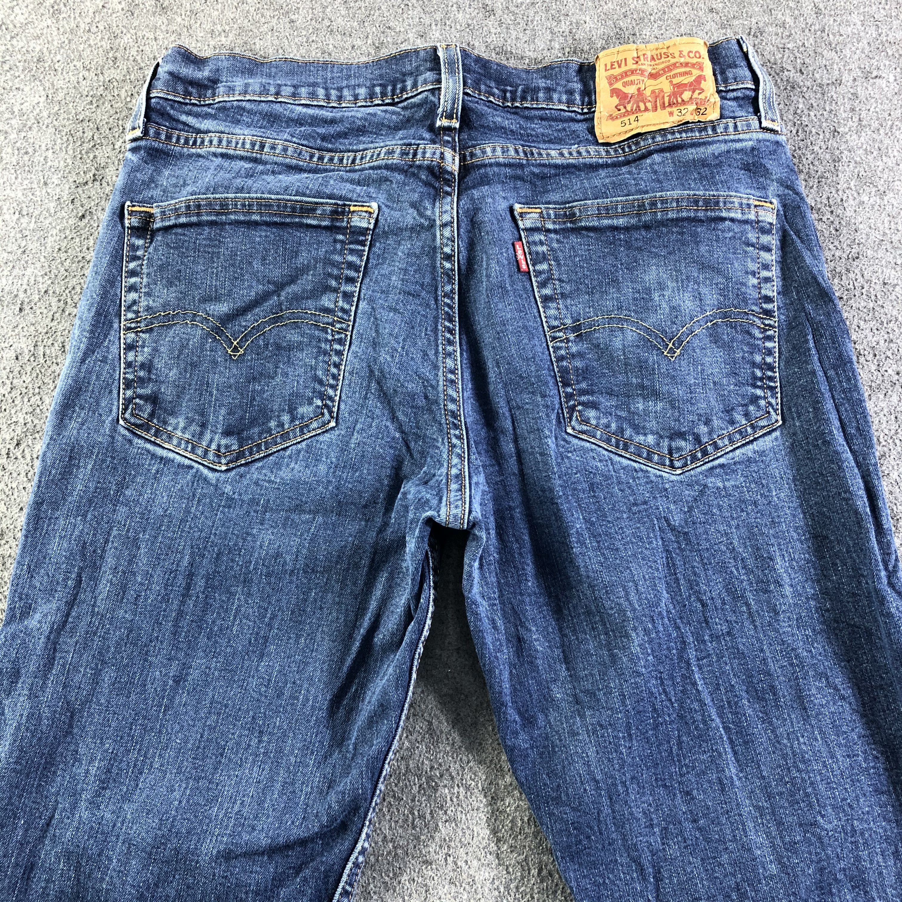 Levi's Vintage Blue Wash Levis 514 Jeans-J4112 Size US 31 - 4 Thumbnail