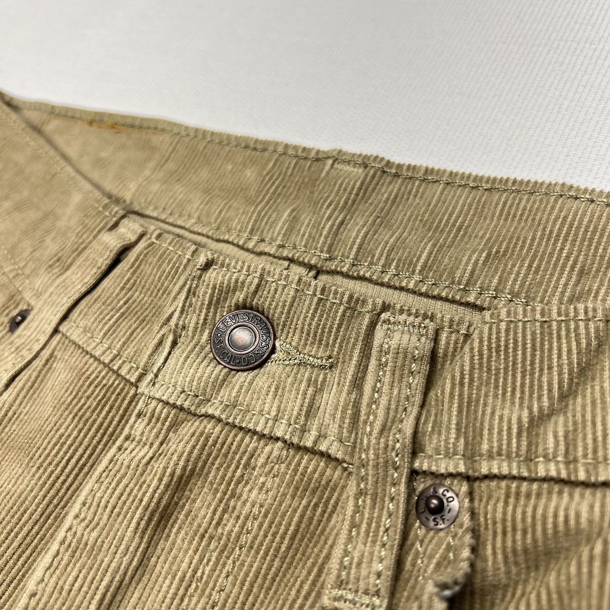 Levi's Levis 514 Corduroy Pants Beige Khaki Straight Fit Casual Size US 30 / EU 46 - 5 Thumbnail
