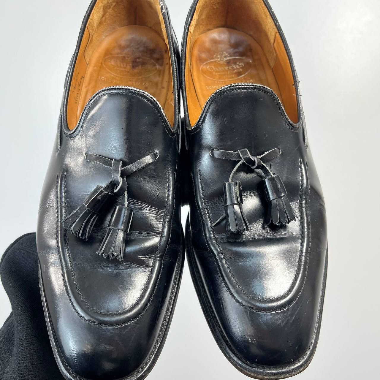 Church's Church’s Custom Grade Tassel Loafers Mens Leather Size 8 Size US 8 / EU 41 - 2 Thumbnail
