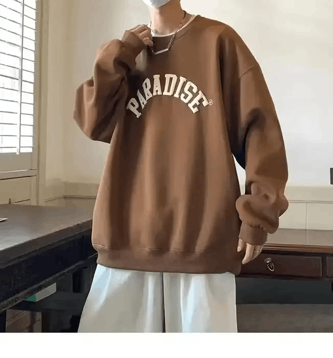 Japanese Brand × Vintage Streetwear Vintage Foam Printing Men's American Sweatshirt Size US M / EU 48-50 / 2 - 1 Thumbnail
