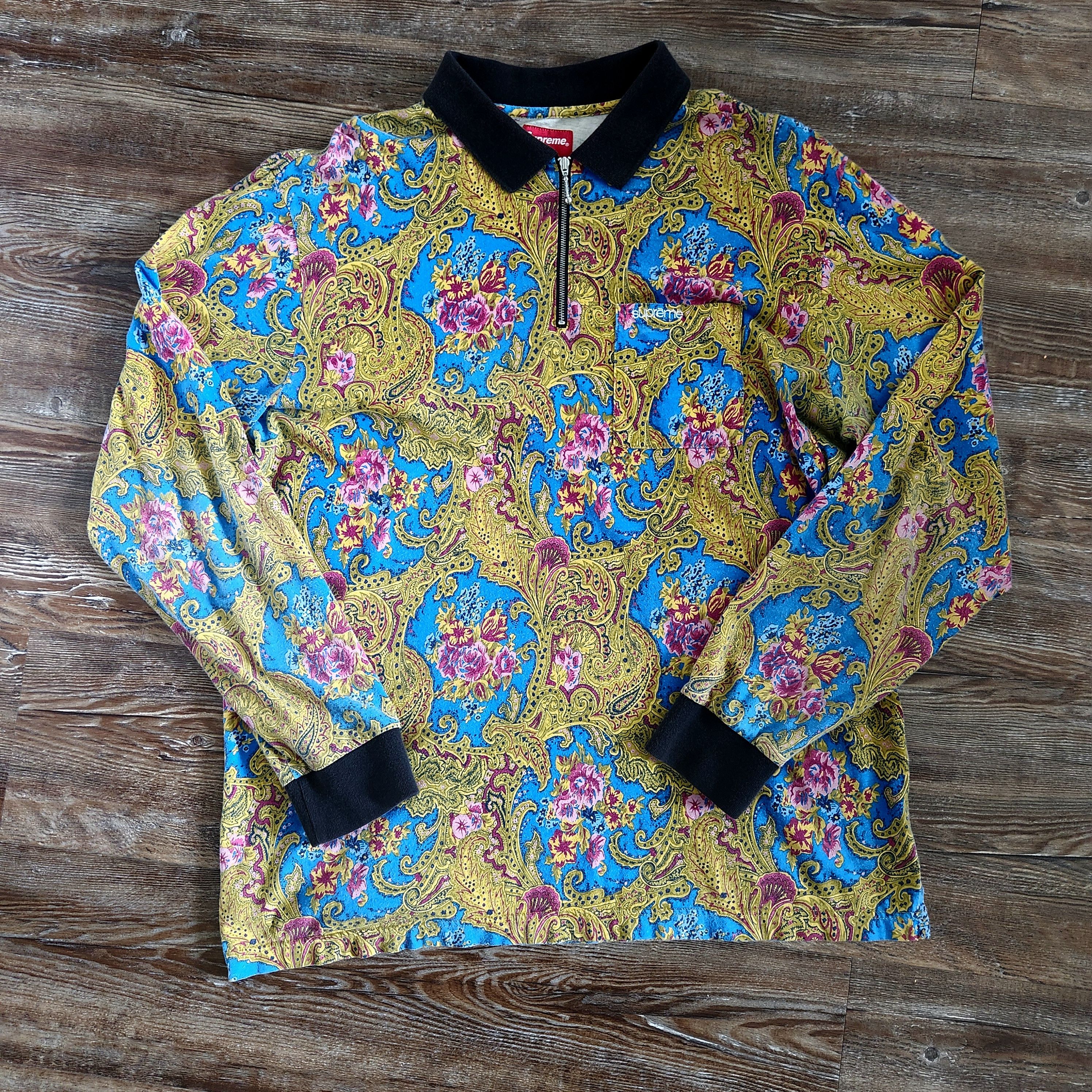 Supreme Paisley Polo | Grailed