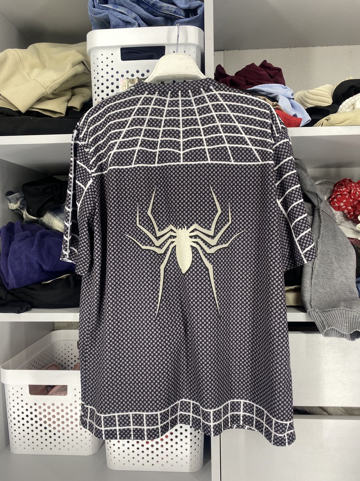 Other Y2K Vintage Spyder-Man Spyder Girl 3 Venom Black Shirt Size US M / EU 48-50 / 2 - 4 Thumbnail