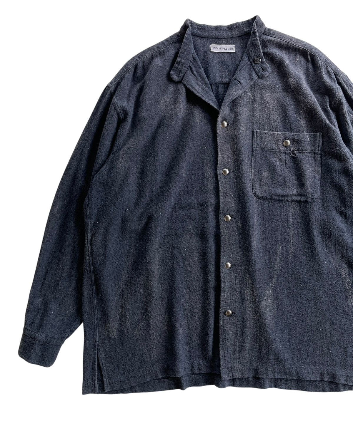 Issey Miyake Archive❗️Issey Miyake Men Abstract Oversize Avantgarde Shirt Size US L / EU 52-54 / 3 - 7 Thumbnail